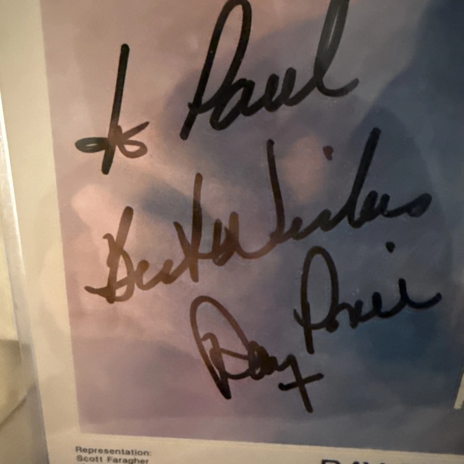 Ray Price — RAY PRICE - AUTOGRAPHED INSCRIBED PHOTOGRAPH promo photo from columbia +tkt OAK, изображение 4