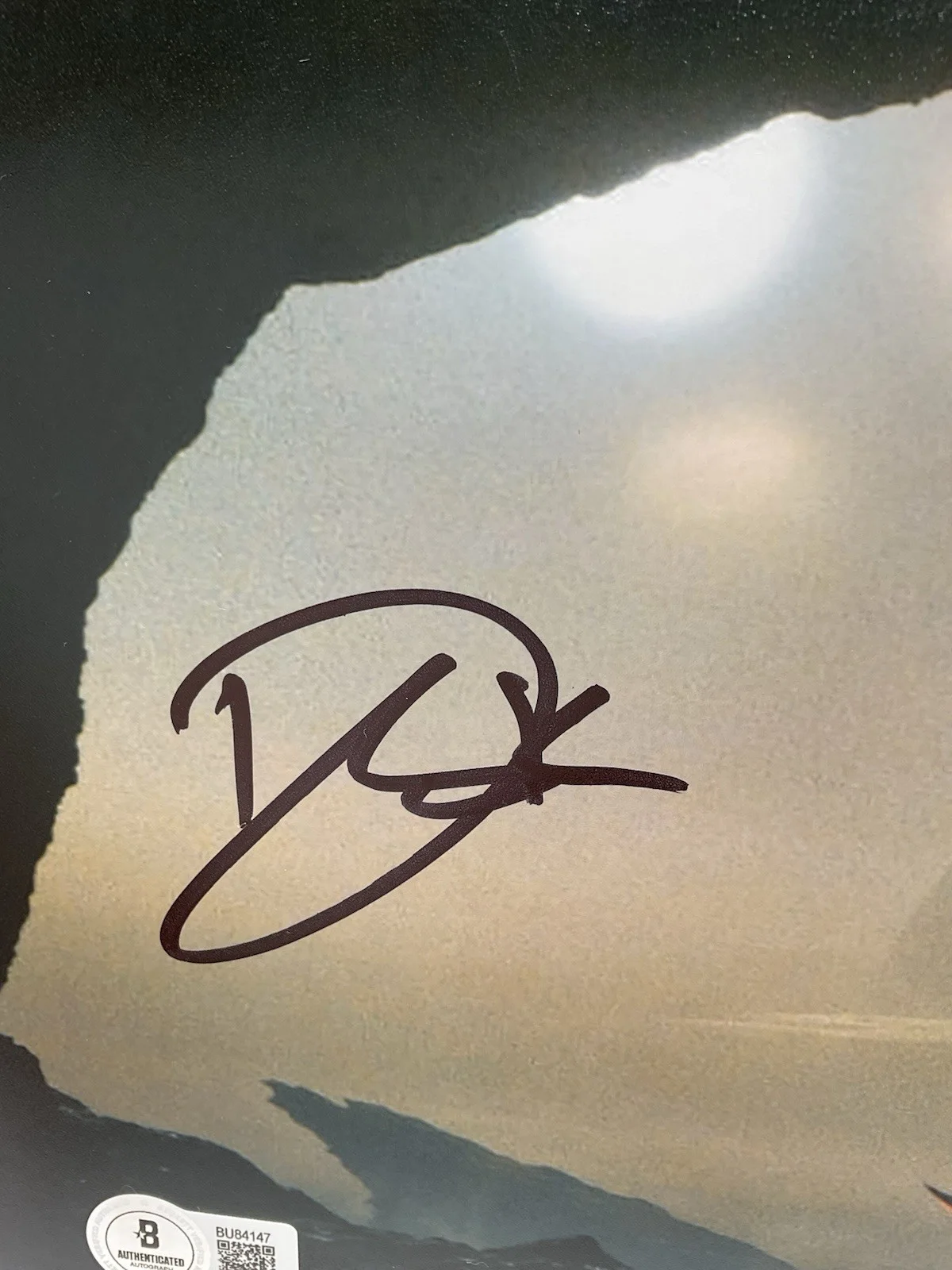 Dimitrius Schuster-Koloamatangi — Dimitrius Schuster Koloamatangi signed 8x10 Predator signed 8x10 Badlands BAS, image 2