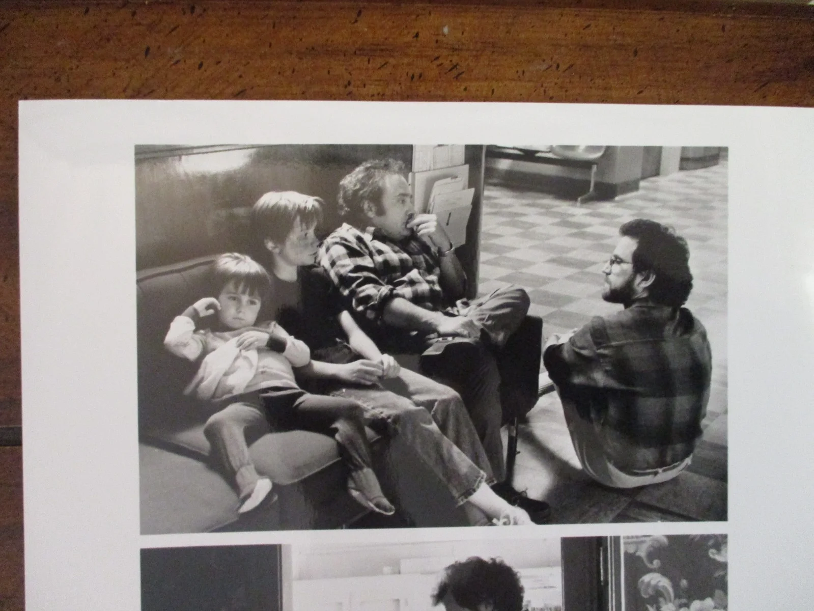 Marshall Herskovitz/Miko Hughes/Danny DeVito(JACK THE BEAR)1993 B& W Press Photo, image 2