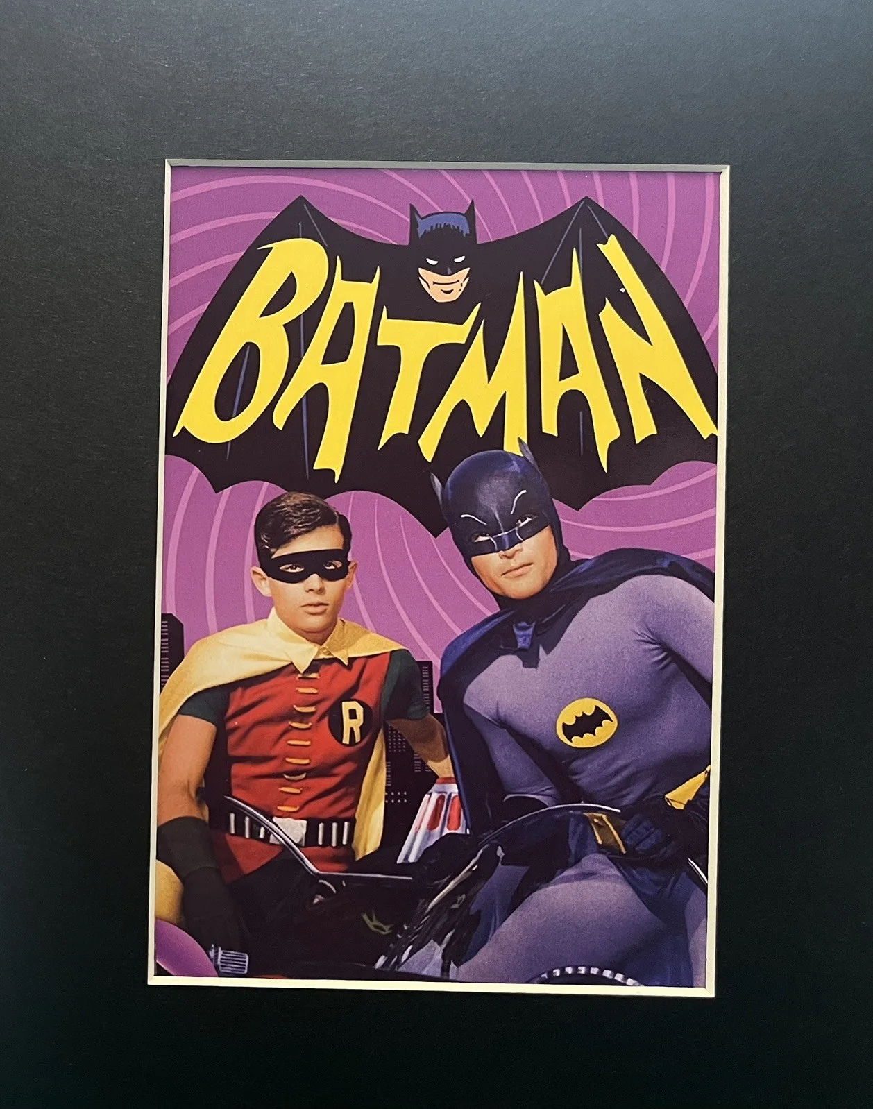 BATMAN The Original Series. 1966. 35mm Film Cell MOUNTED DISPLAY, image 3