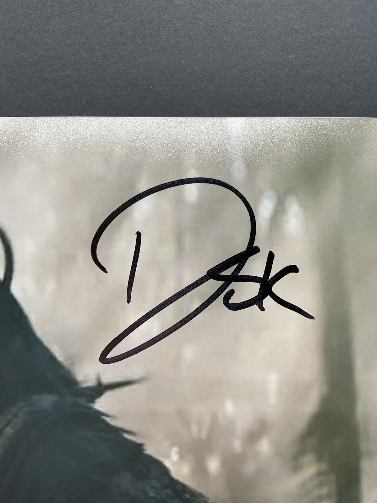Dimitrius Schuster-Koloamatangi — Dimitrius Schuster Koloamatangi signed photo Predator signed 8x10 Badlands BAS, image 2
