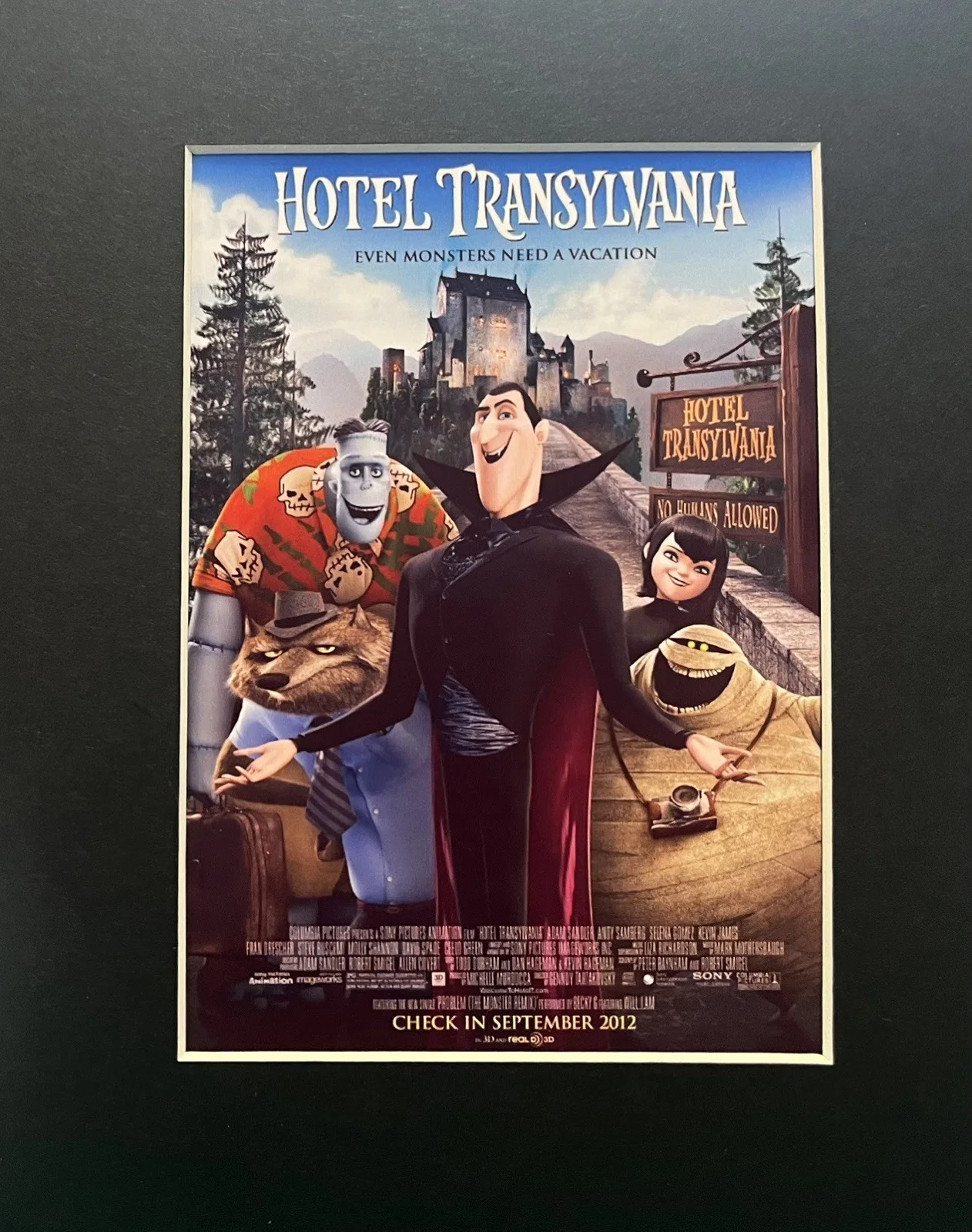 HOTEL TRANSYLVANIA. 35mm Film Cell MOUNTED DISPLAY, image 3