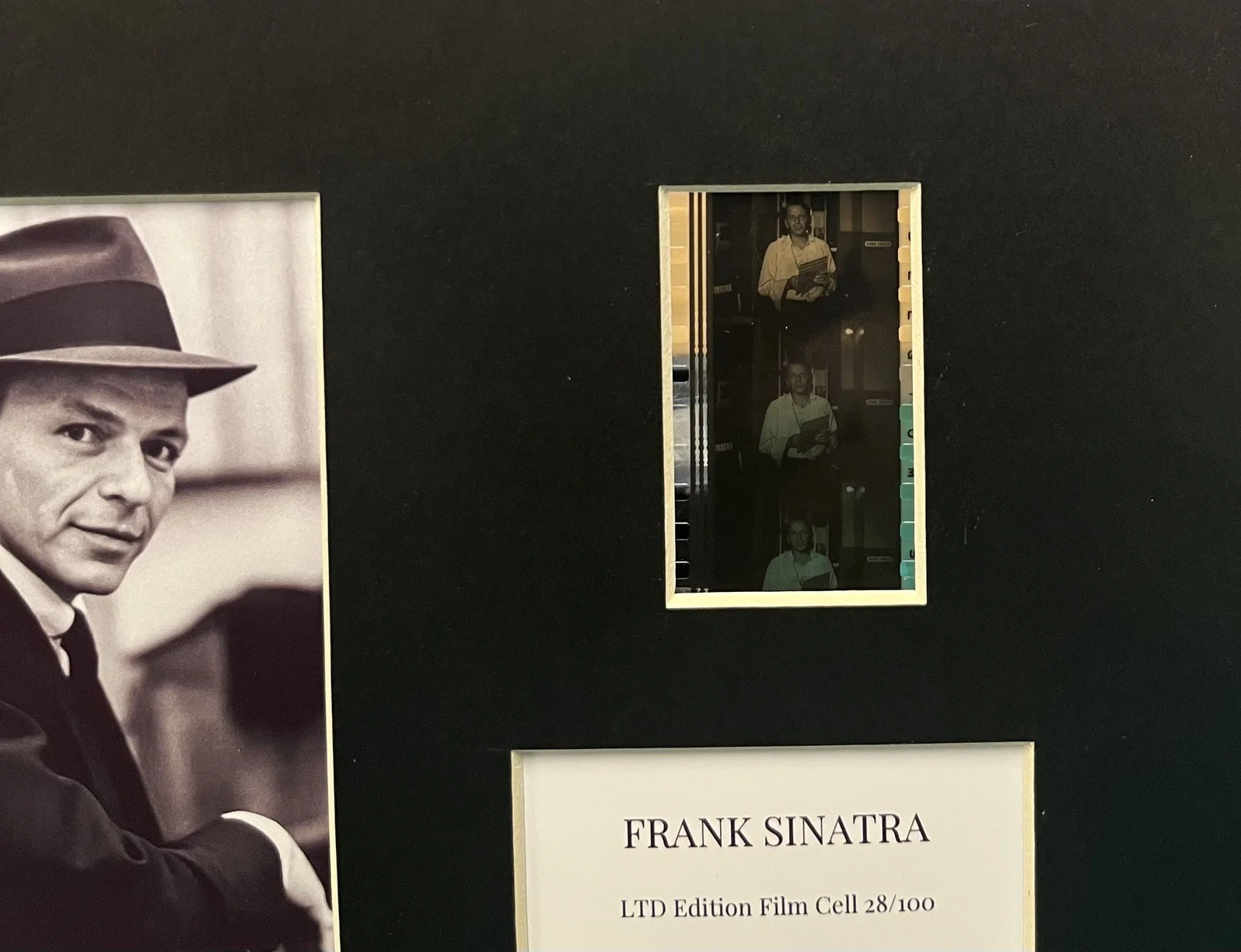 FRANK SINATRA . 35mm Film Cell Mounted Display, image 2
