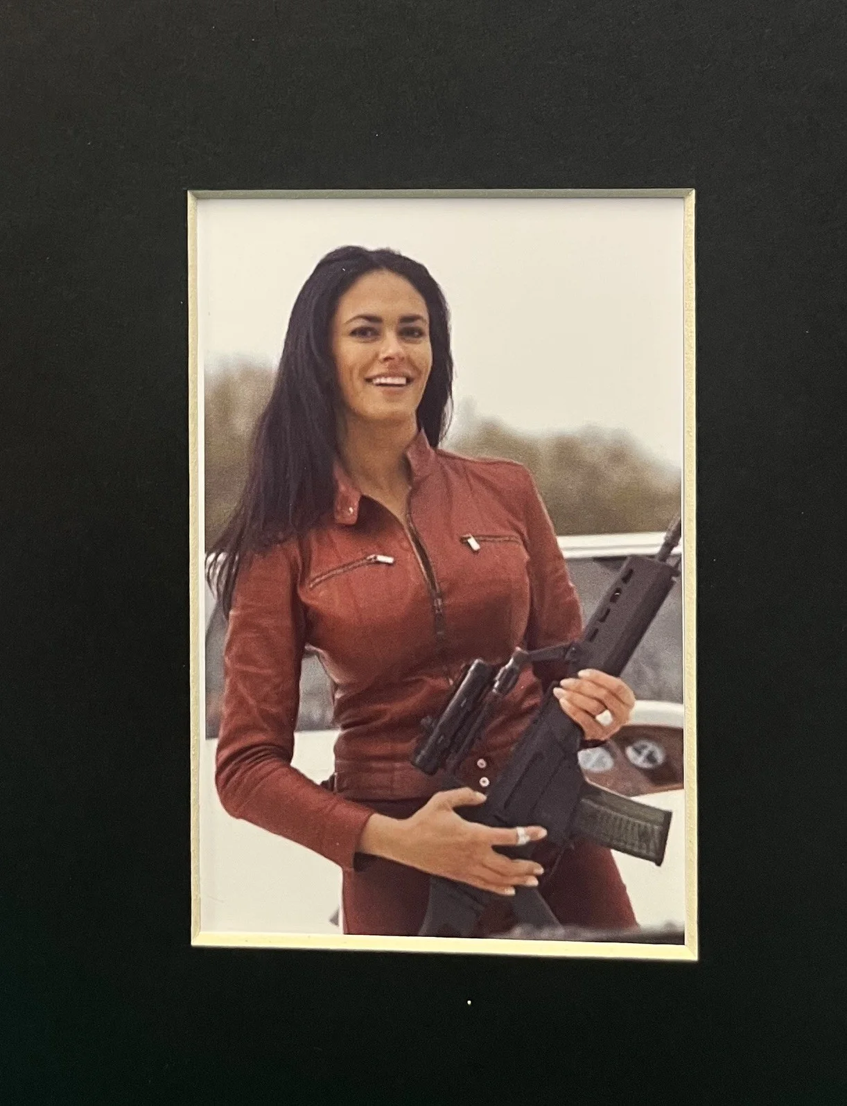 MARIA G. CUCINOTTA . The World is not Enough 35mm Film Cell Mounted Display, изображение 2