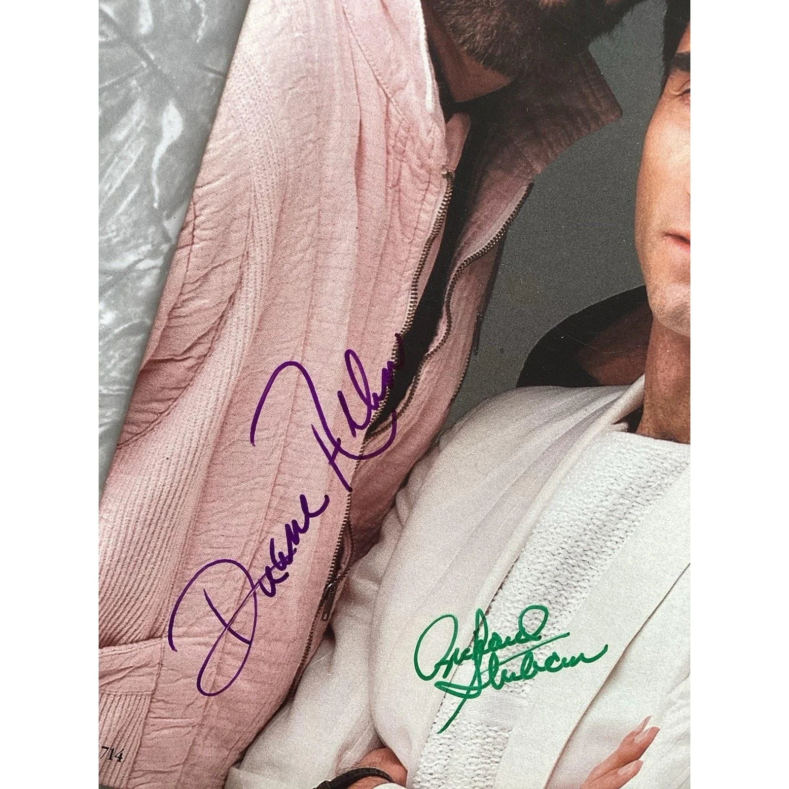Oak Ridge Boys - Autograph Signed by 4 "Seasons" Vinyl Record Album MCA-5714, image 2