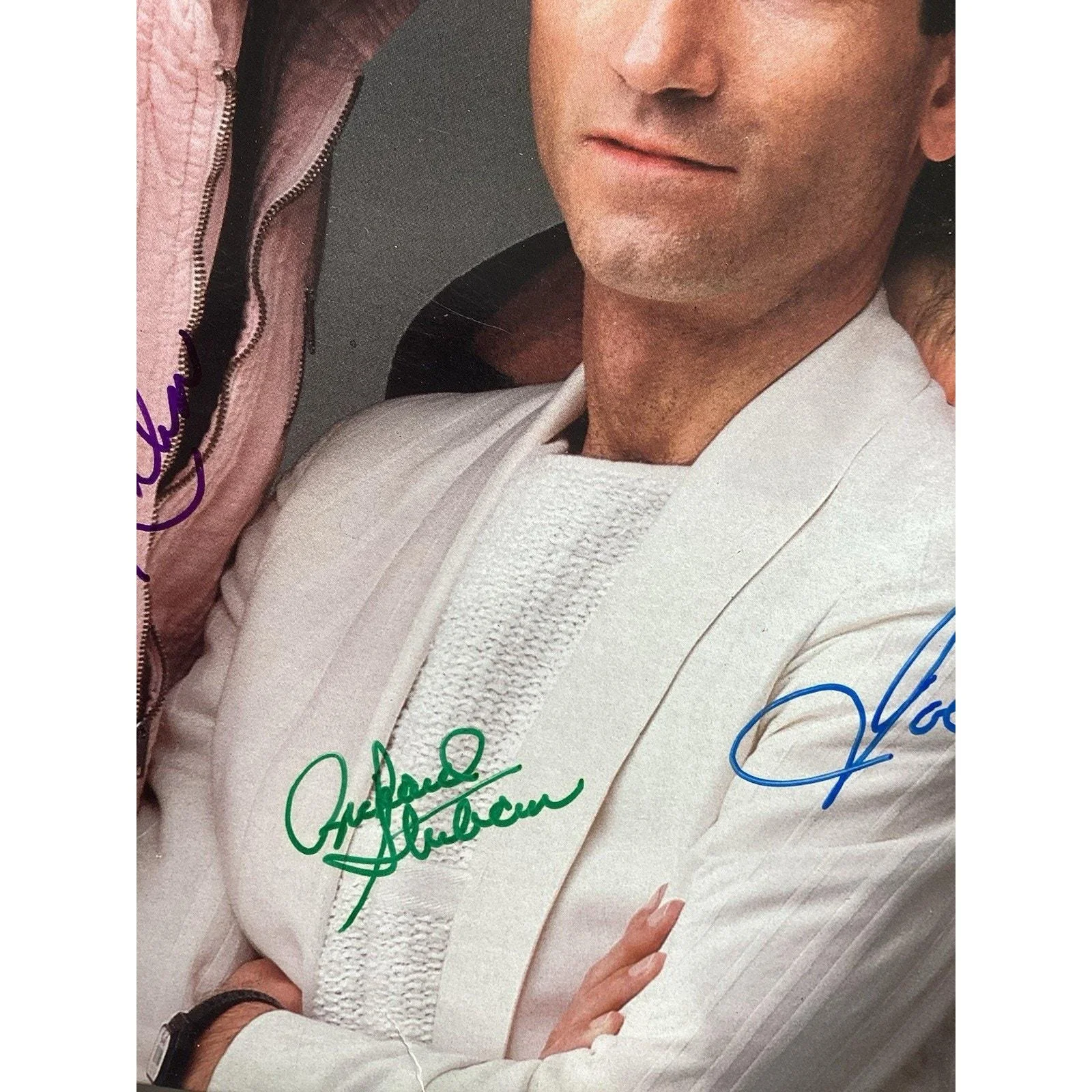 Oak Ridge Boys - Autograph Signed by 4 "Seasons" Vinyl Record Album MCA-5714, image 3