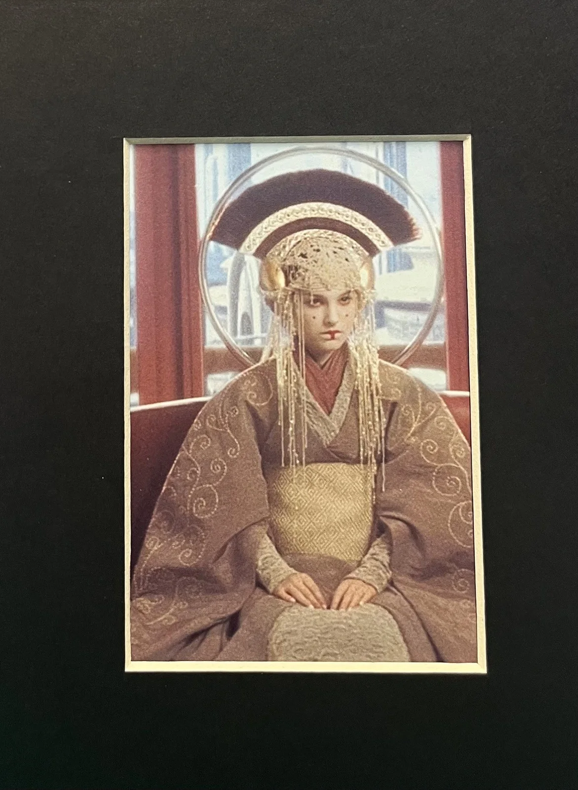NATALIE PORTMAN. Star Wars 35mm Film Cell Mounted Display, изображение 2