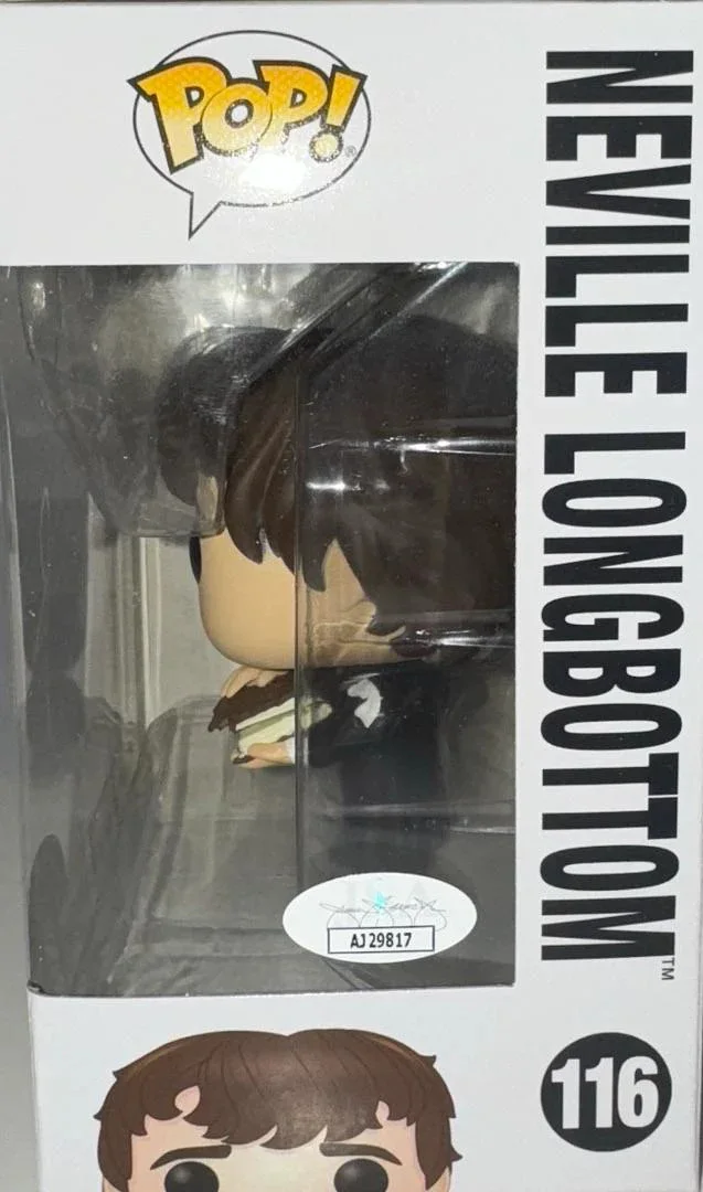 Matthew Lewis Signed Funko #116 "Neville Longbottom" (Harry Potter) - Beckett, изображение 4
