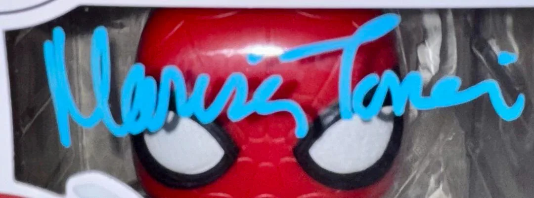 Marisa Tomei Signed Funko #1160 "Spider-Man" (No Way Home) - OC Celebrity Mtkg, изображение 3