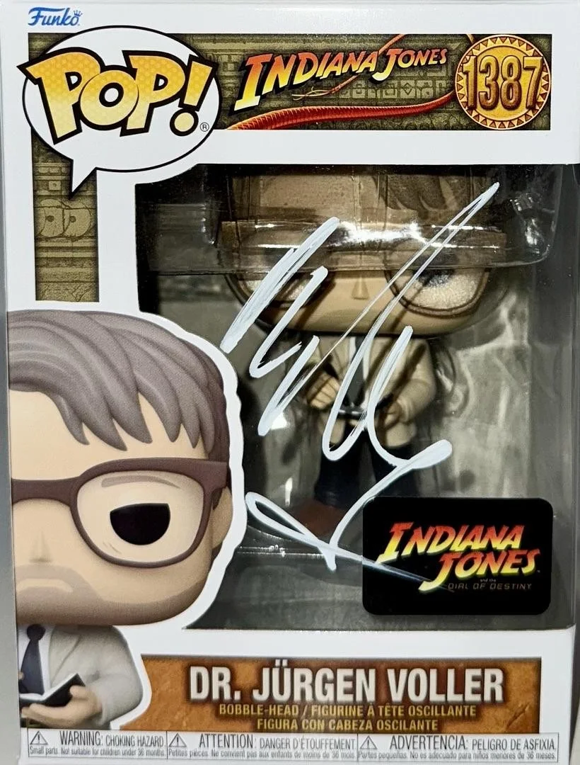 Mads Mikkelsen Signed Funko #1387 "Dr. Jurgen Voller" (Indiana Jones) - JSA COA, изображение 2