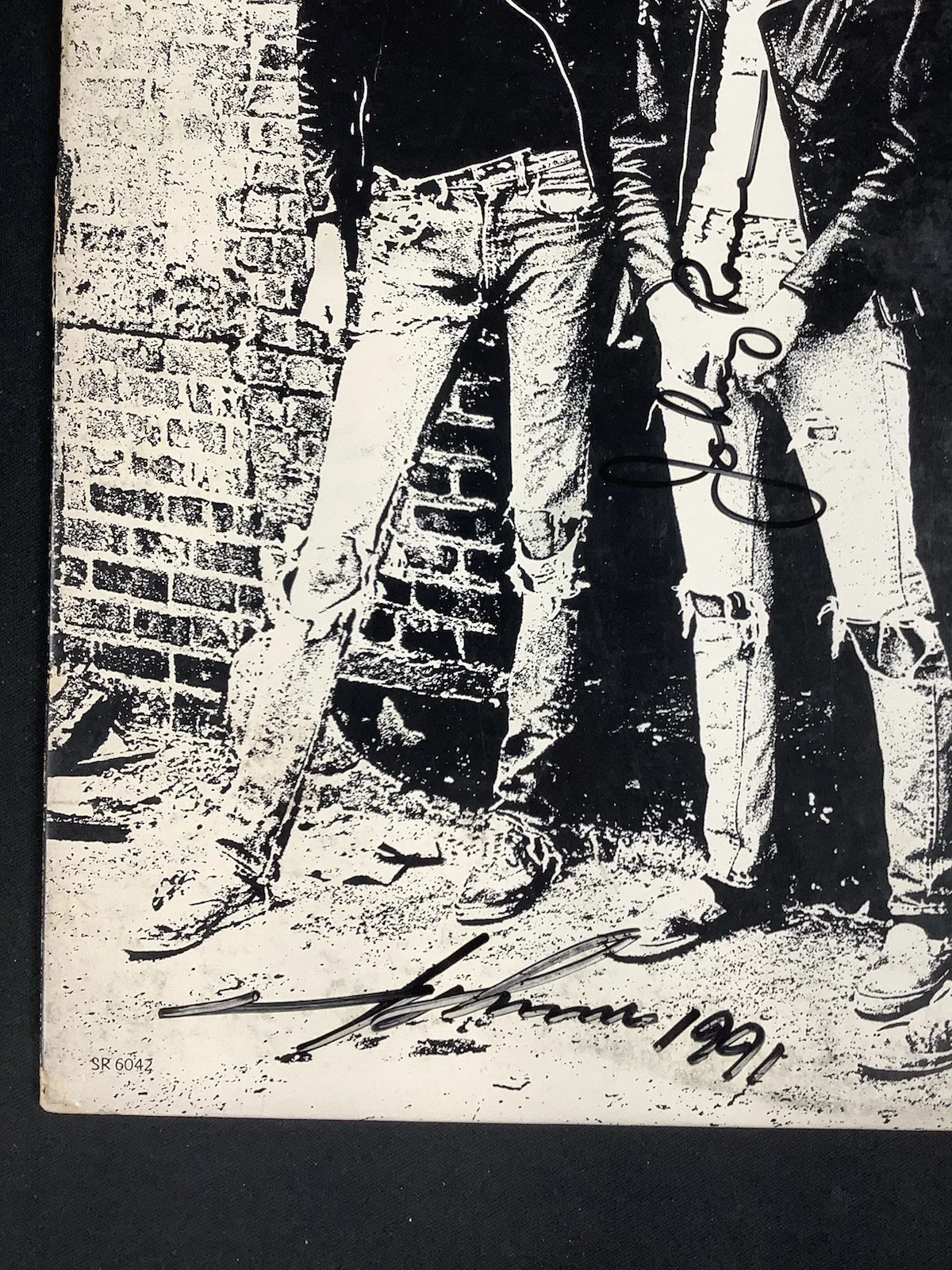 The Ramones Signed Album Vinyl Rocket To Russia 4X Autograph Joey Ramone JSA, изображение 3
