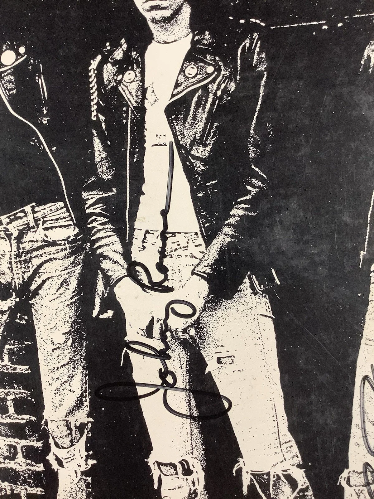 The Ramones Signed Album Vinyl Rocket To Russia 4X Autograph Joey Ramone JSA, изображение 4
