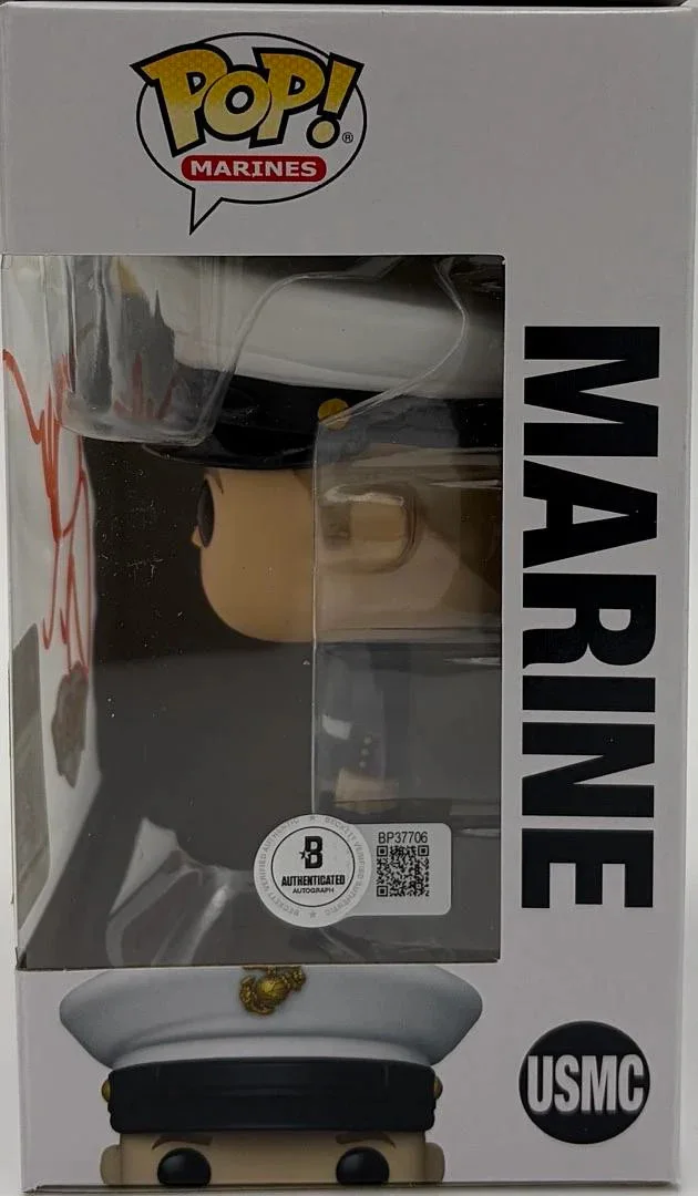 Alec Baldwin signed U.S. Marines Funko w/ Lt. Ryan insc - Beckett COA *RARE*, image 3