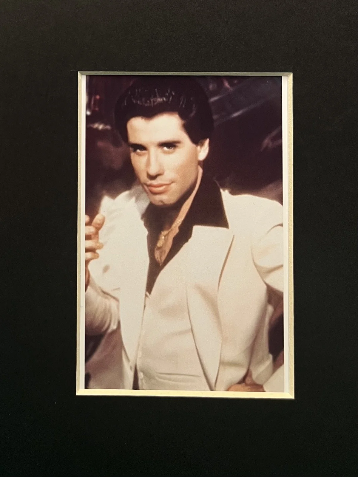 JOHN TRAVOLTA . 35mm Film Cell Mounted Display, изображение 3
