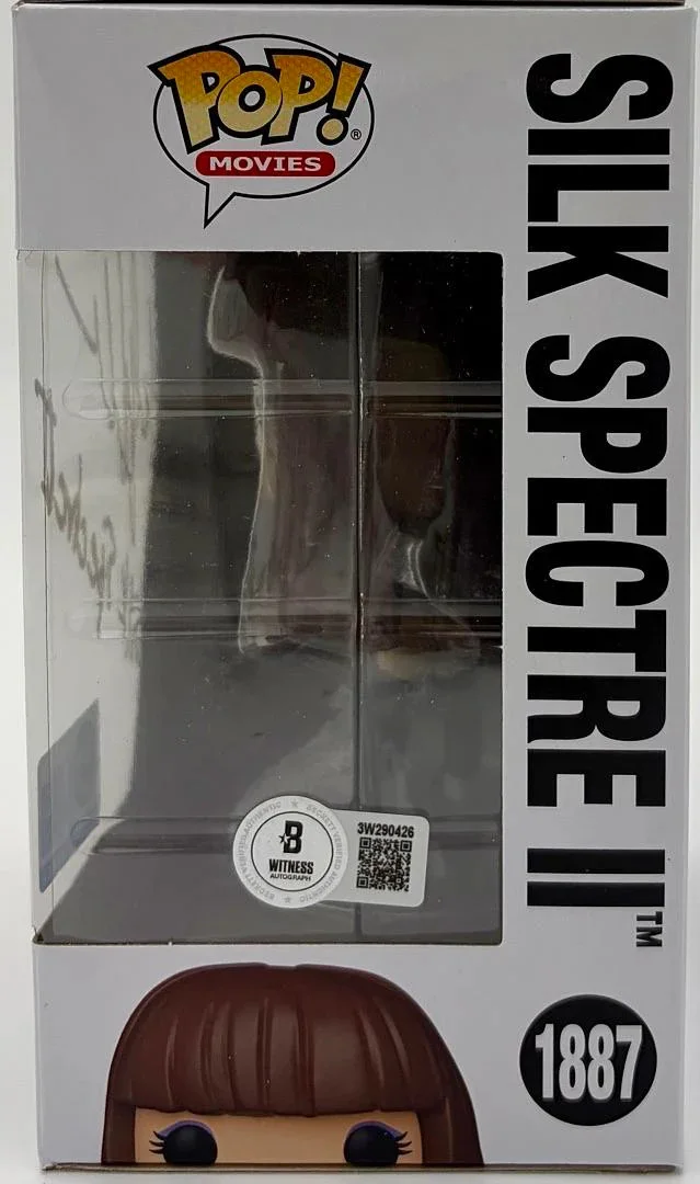 Malin Akerman signed Silk Spectre II signed Funko #1887 (Watchman) - Beckett COA, image 3
