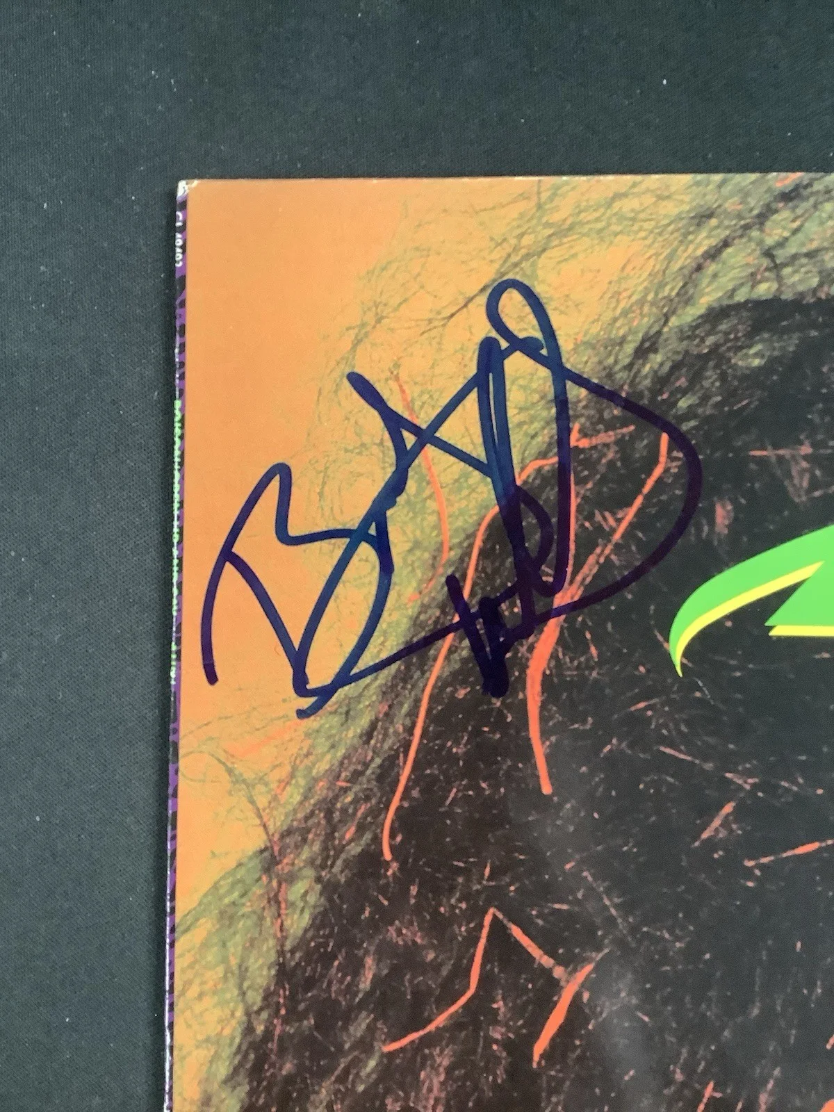 Poison Band Signed Album Vinyl Open Up And Say Ah 4X Autograph Bret Michaels PSA, изображение 2
