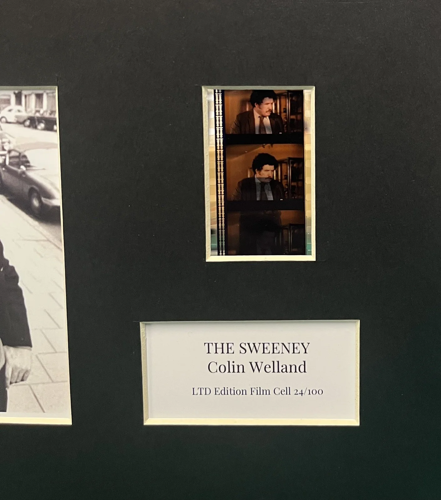 COLIN WELLAND . THE SWEENEY. . 35mm Film Cell Mounted Display, изображение 3
