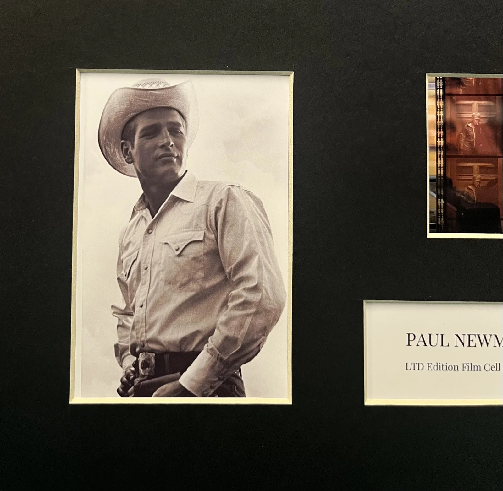 PAUL NEWMAN . 35mm Film Cell Mounted Display, image 2