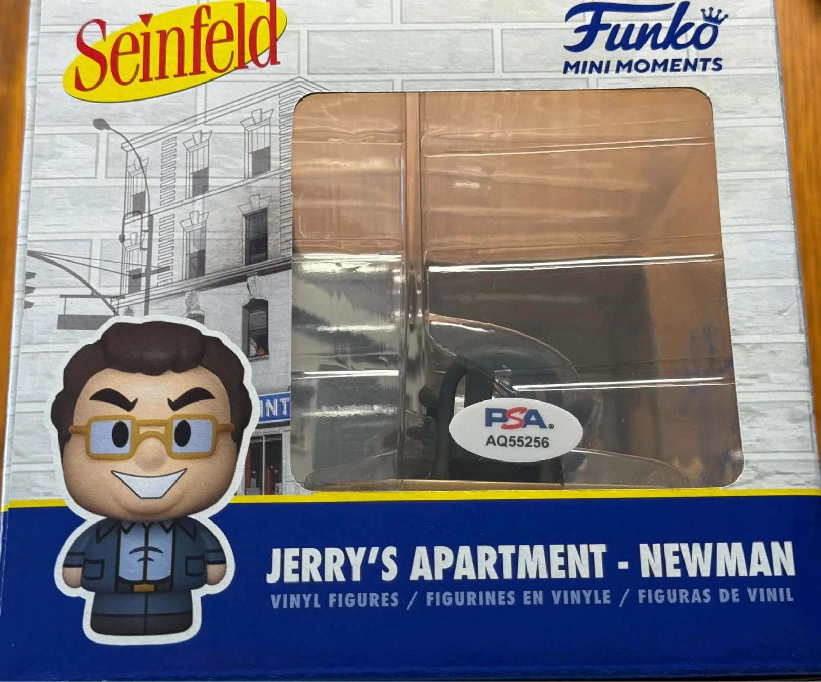 WAYNE KNIGHT — WAYNE KNIGHT SIGNED SEINFELD FUNKO POP MINI-MOMENT JERRY'S APARTMENT NEWMAN PSA, изображение 2