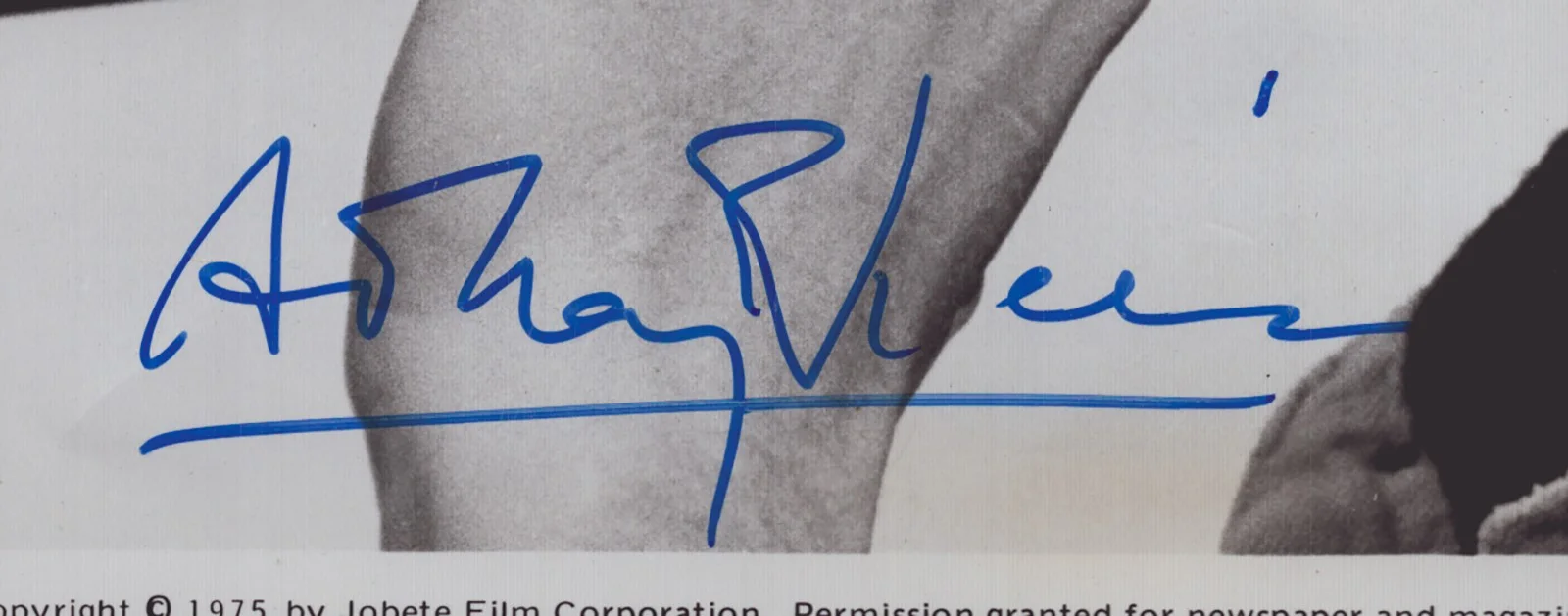 Anthony Perkins — ANTHONY PERKINS - AUTOGRAPHED SIGNED PHOTOGRAPH, image 2