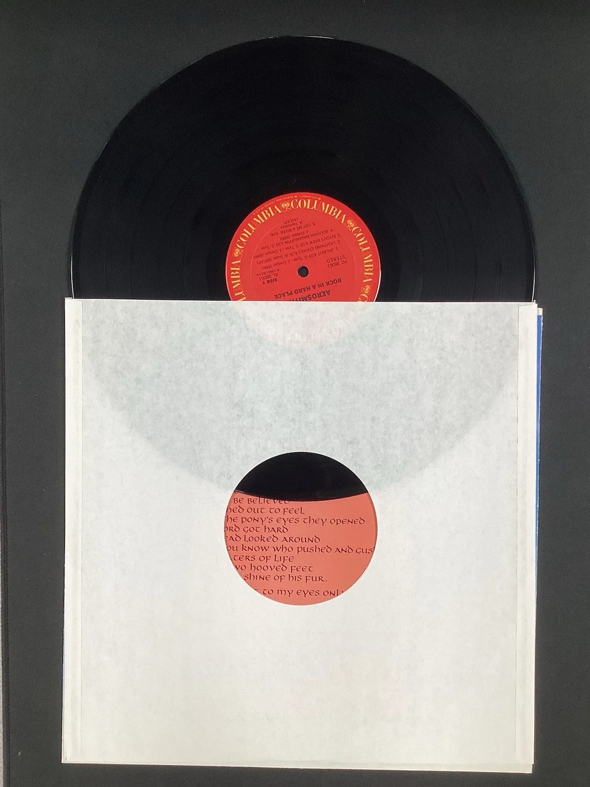 Brad Whitford Signed Album Vinyl Rock Hard Place Aerosmith Autograph PSA/DNA, изображение 5