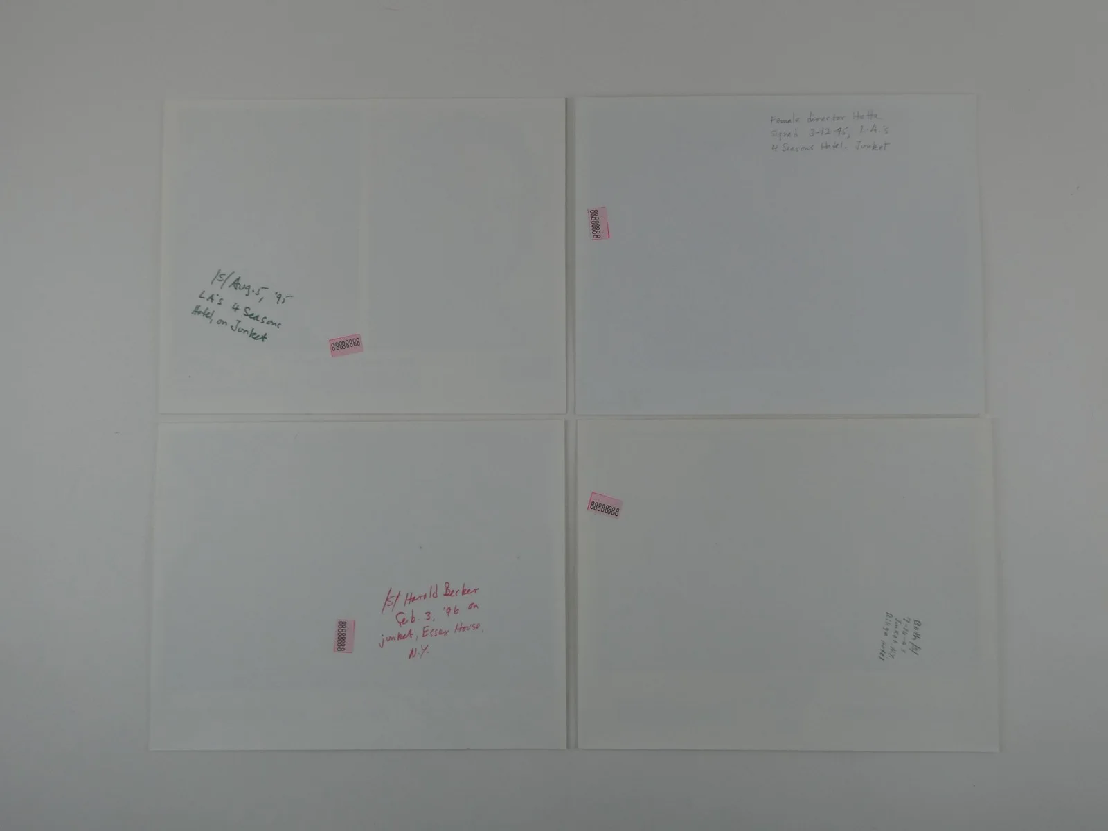 Desmond Nakano — Kayo Hatta Desmond Nakano Steven Zaillian +1 Signed 8x10 Promo Photo Lot of 4, изображение 2