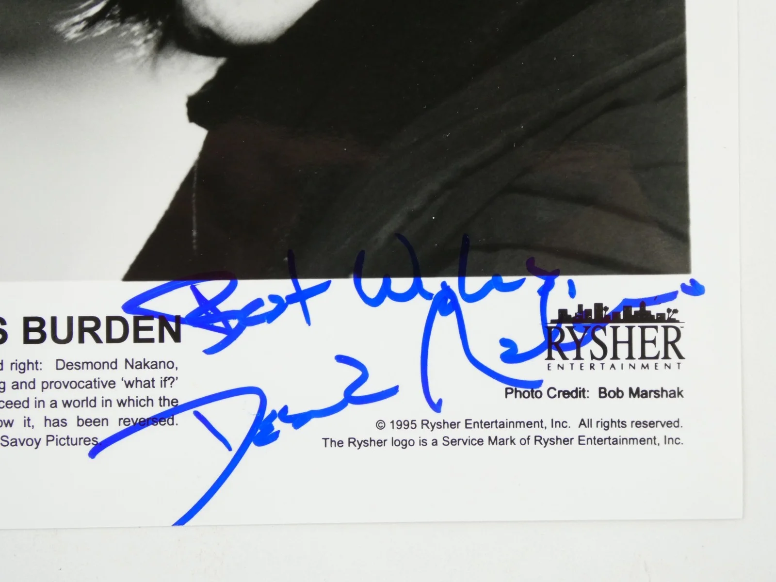 Desmond Nakano — Kayo Hatta Desmond Nakano Steven Zaillian +1 Signed 8x10 Promo Photo Lot of 4, изображение 3