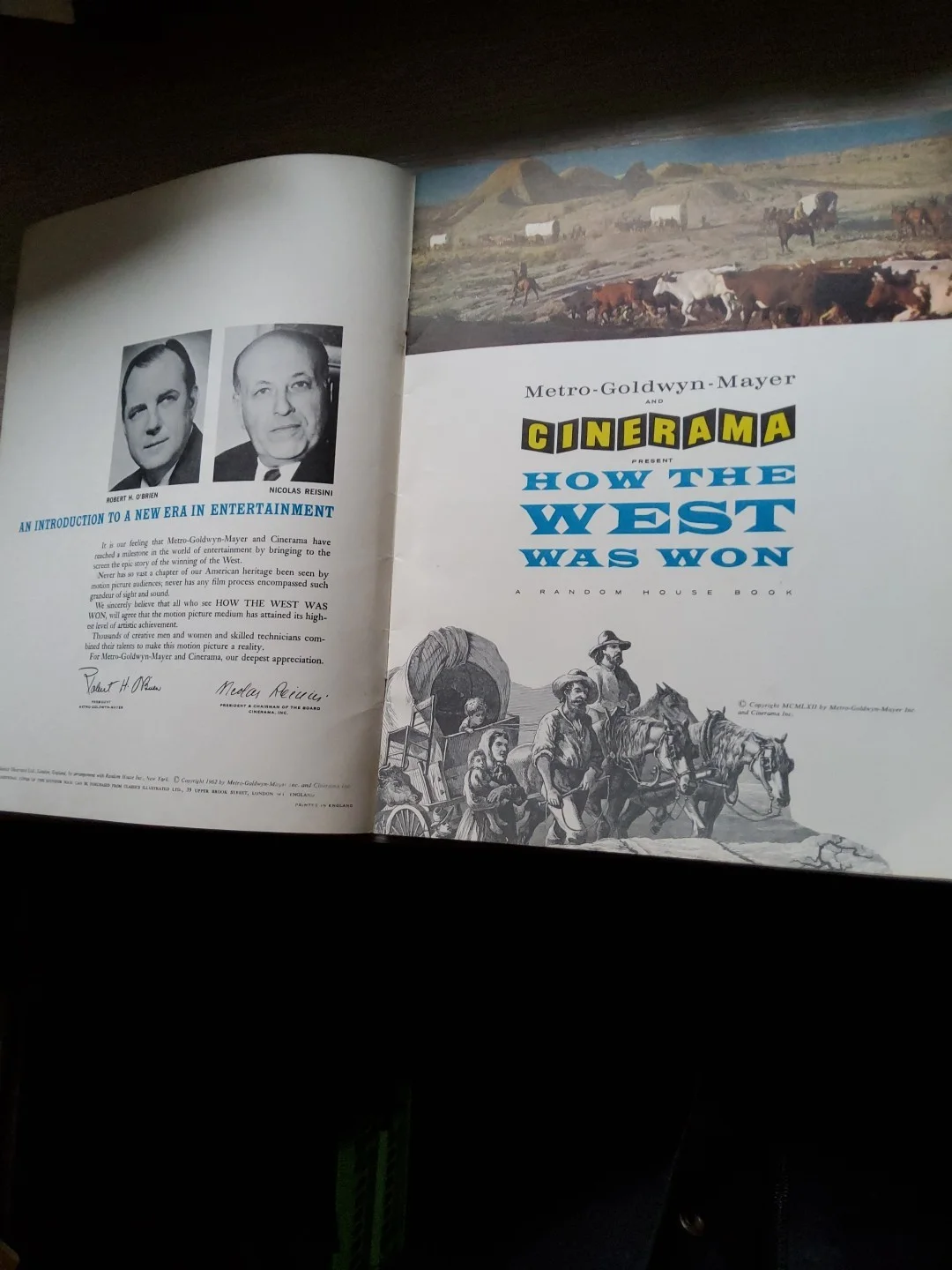 CINEMA PROGAMME 1962,HOW THE WEST WAS WON,HENRY FONDA,GREGORY PECK,JOHN WAYNE,, изображение 2