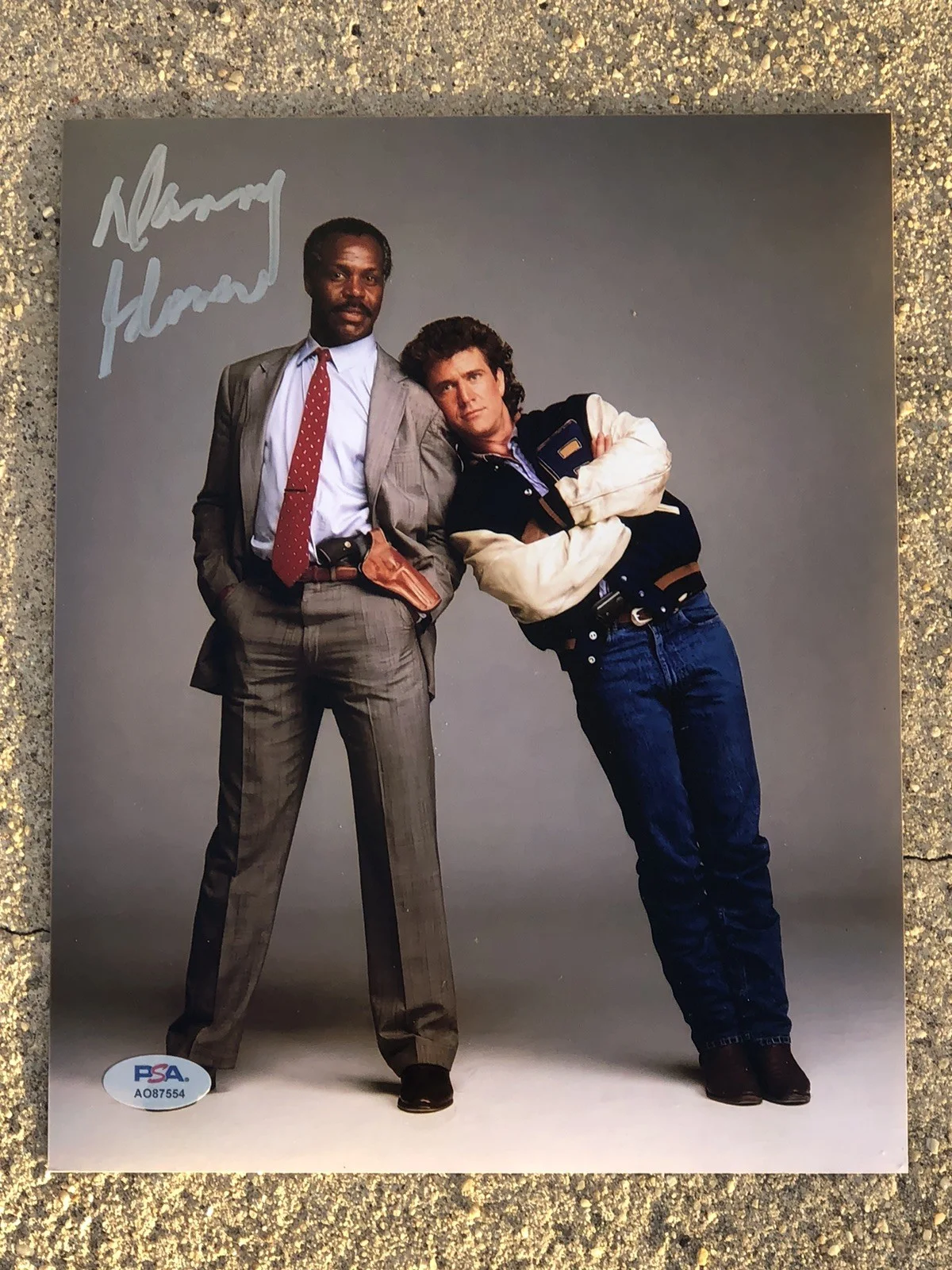 Danny Glover — DANNY GLOVER SIGNED 8X10 PHOTO LETHAL WEAPON MOVIE AKA MURTAGH MEL GIBSON PSA