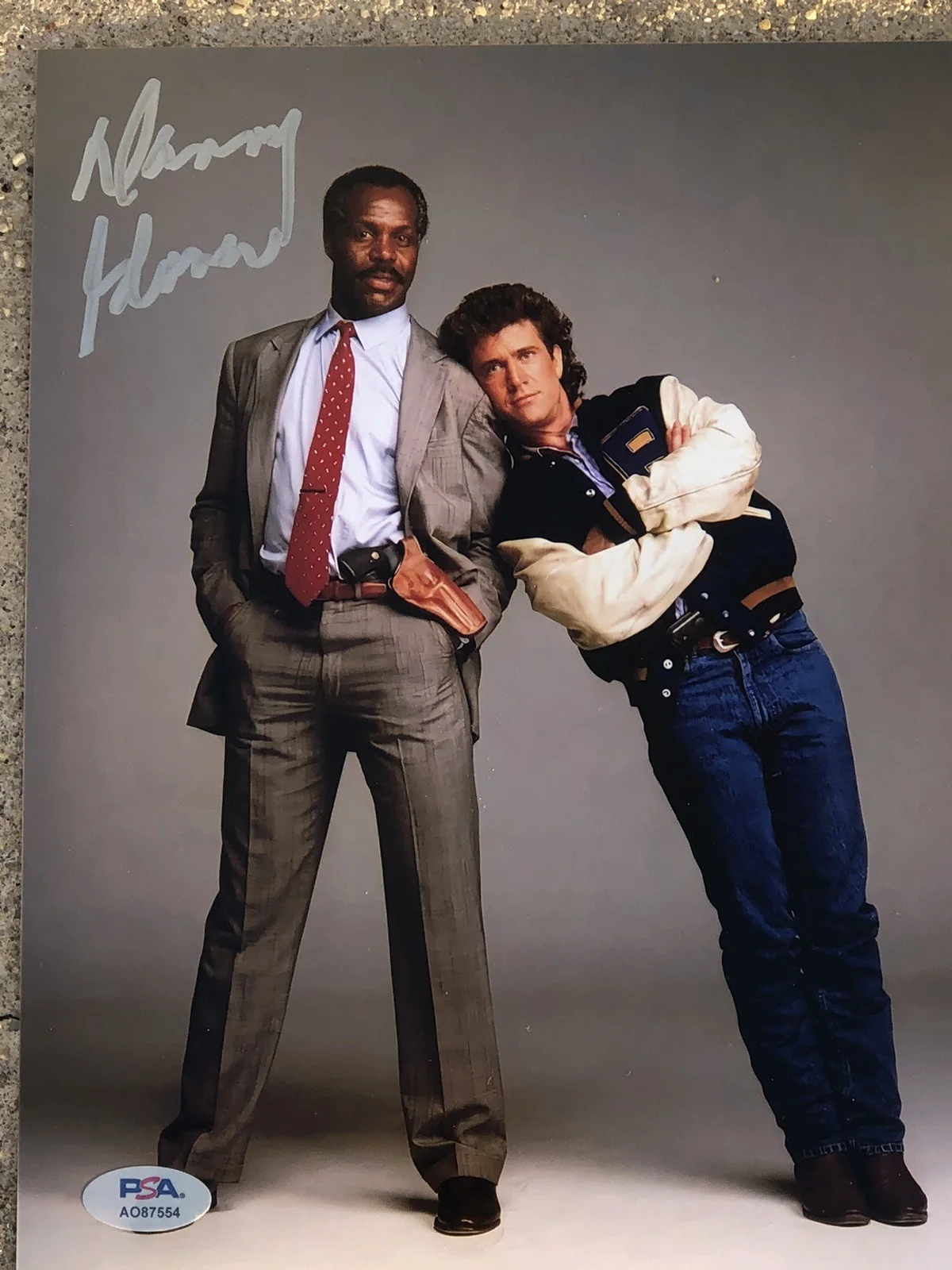 Danny Glover — DANNY GLOVER SIGNED 8X10 PHOTO LETHAL WEAPON MOVIE AKA MURTAGH MEL GIBSON PSA, image 2
