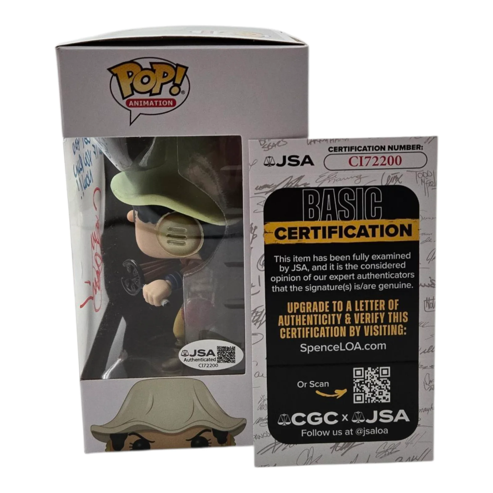 Sonny Strait — Usopp Signed Funko One Piece Sonny Strait Pop Autograph Anime JSA COA 200, изображение 2