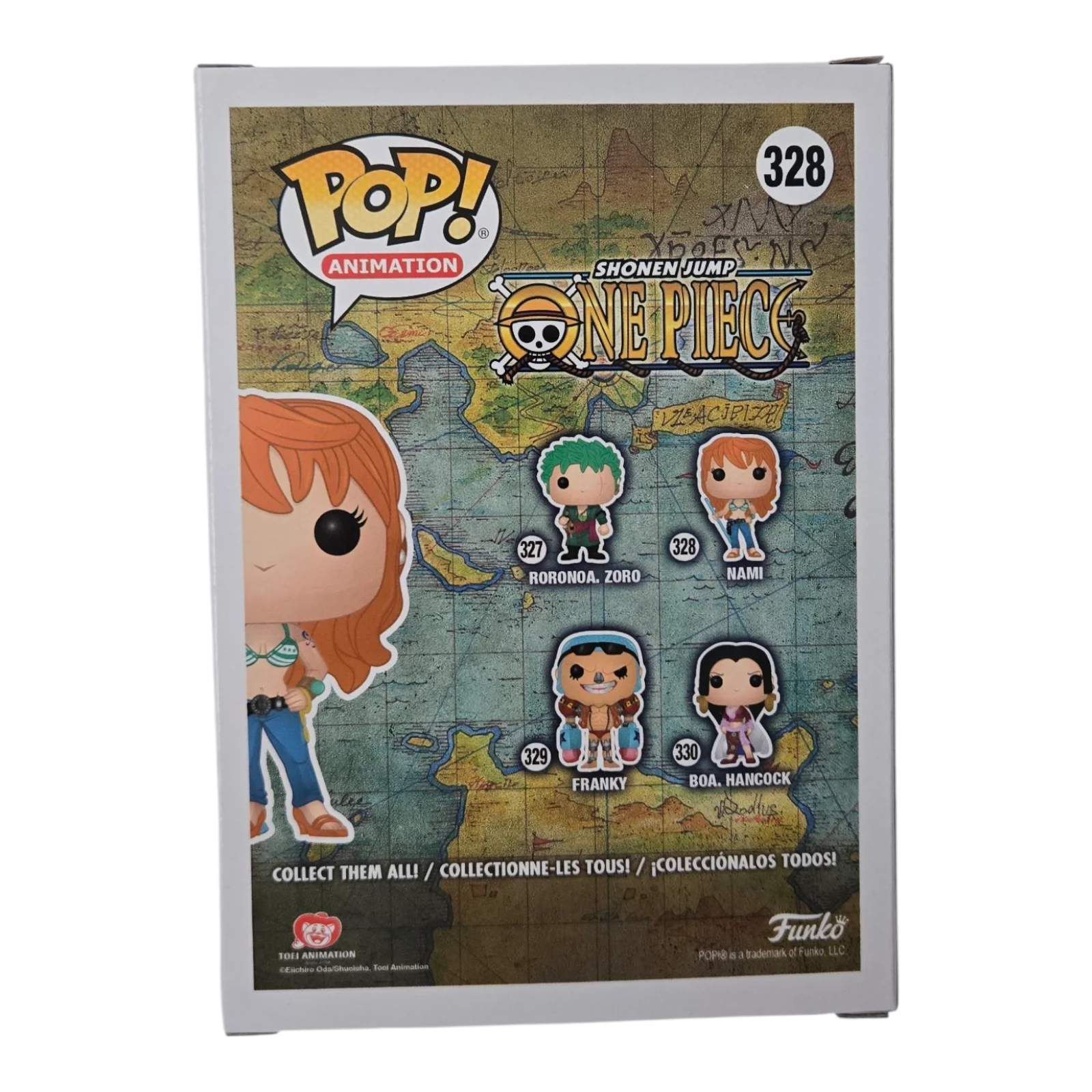Luci Christian — Luci Christian Signed Funko Nami One Piece Pop Autograph Anime Waifu JSA COA 782, изображение 3