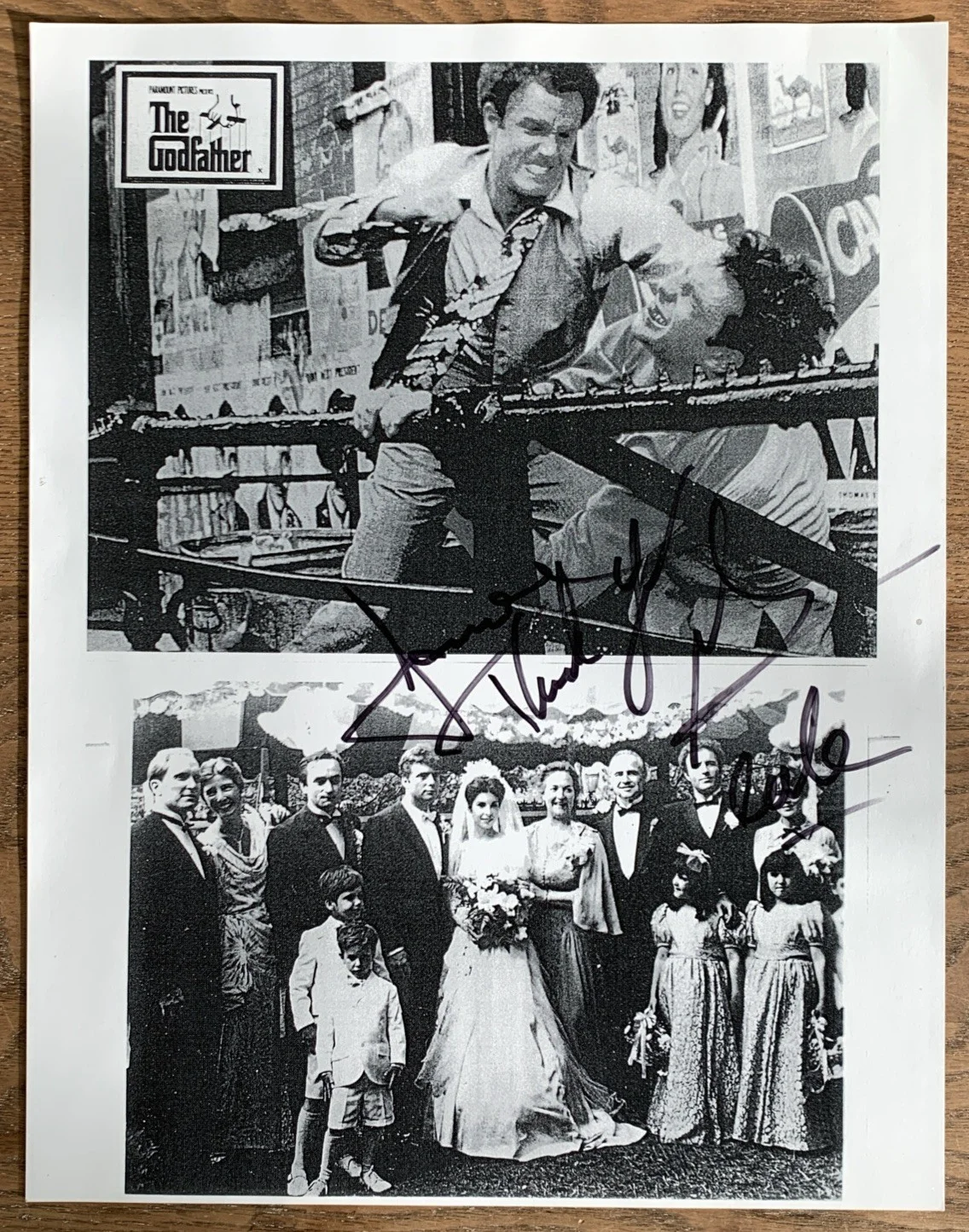 Gianni Russo — Gianni Russo As Carlo Rizzi Autograph From The Godfather, Francis Ford Coppola