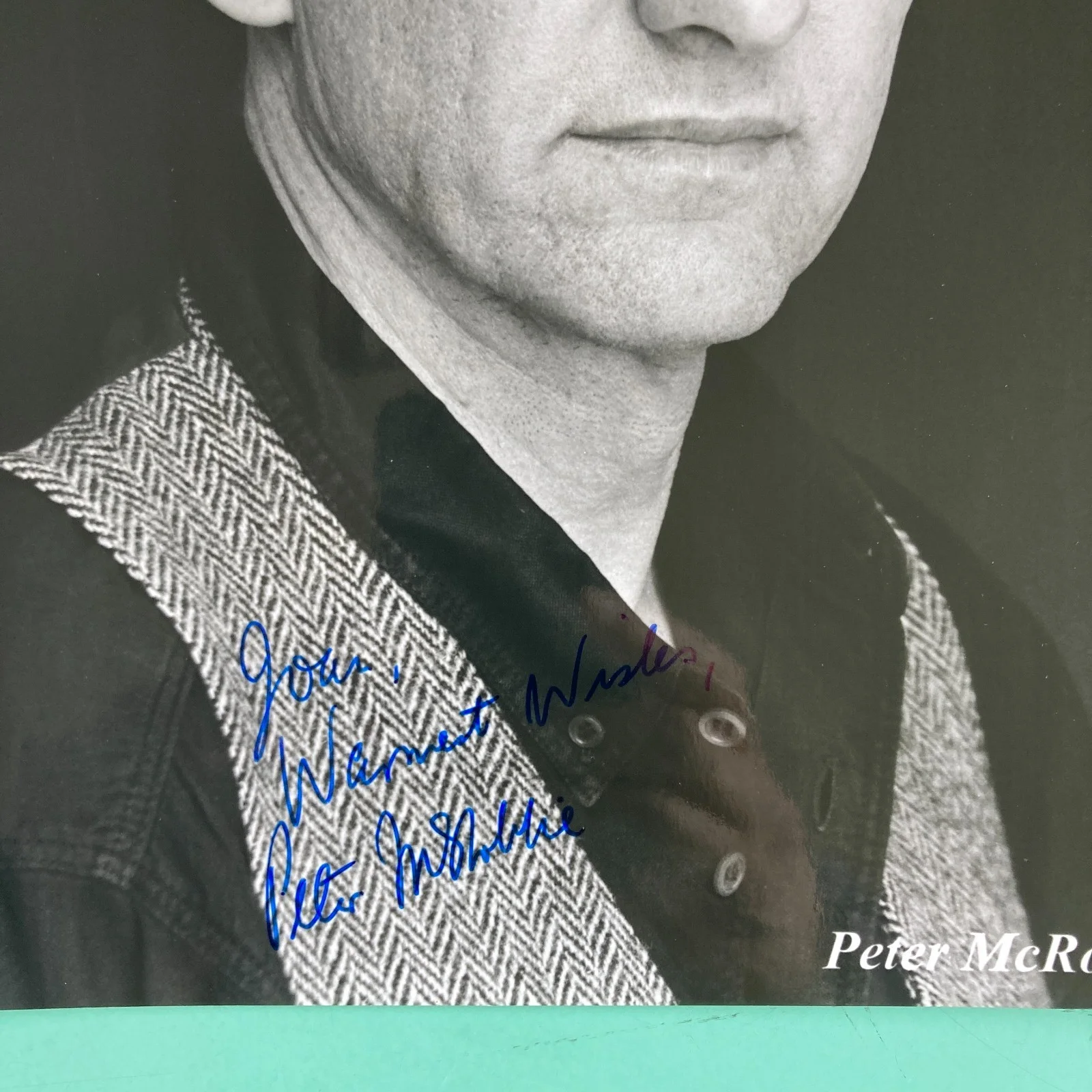 Peter McRobbie — Peter McRobbie Signed / Inscribed Photo 8”X10” Film TV The Visit The Alienist, изображение 2