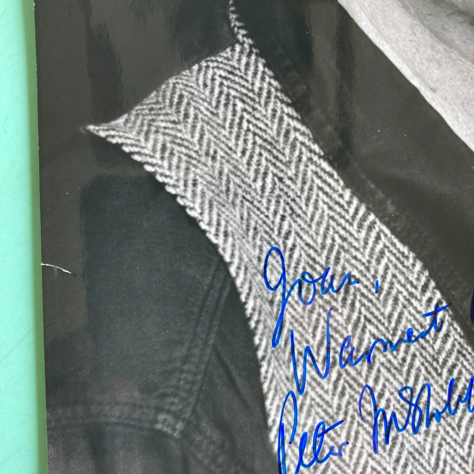 Peter McRobbie — Peter McRobbie Signed / Inscribed Photo 8”X10” Film TV The Visit The Alienist, изображение 3