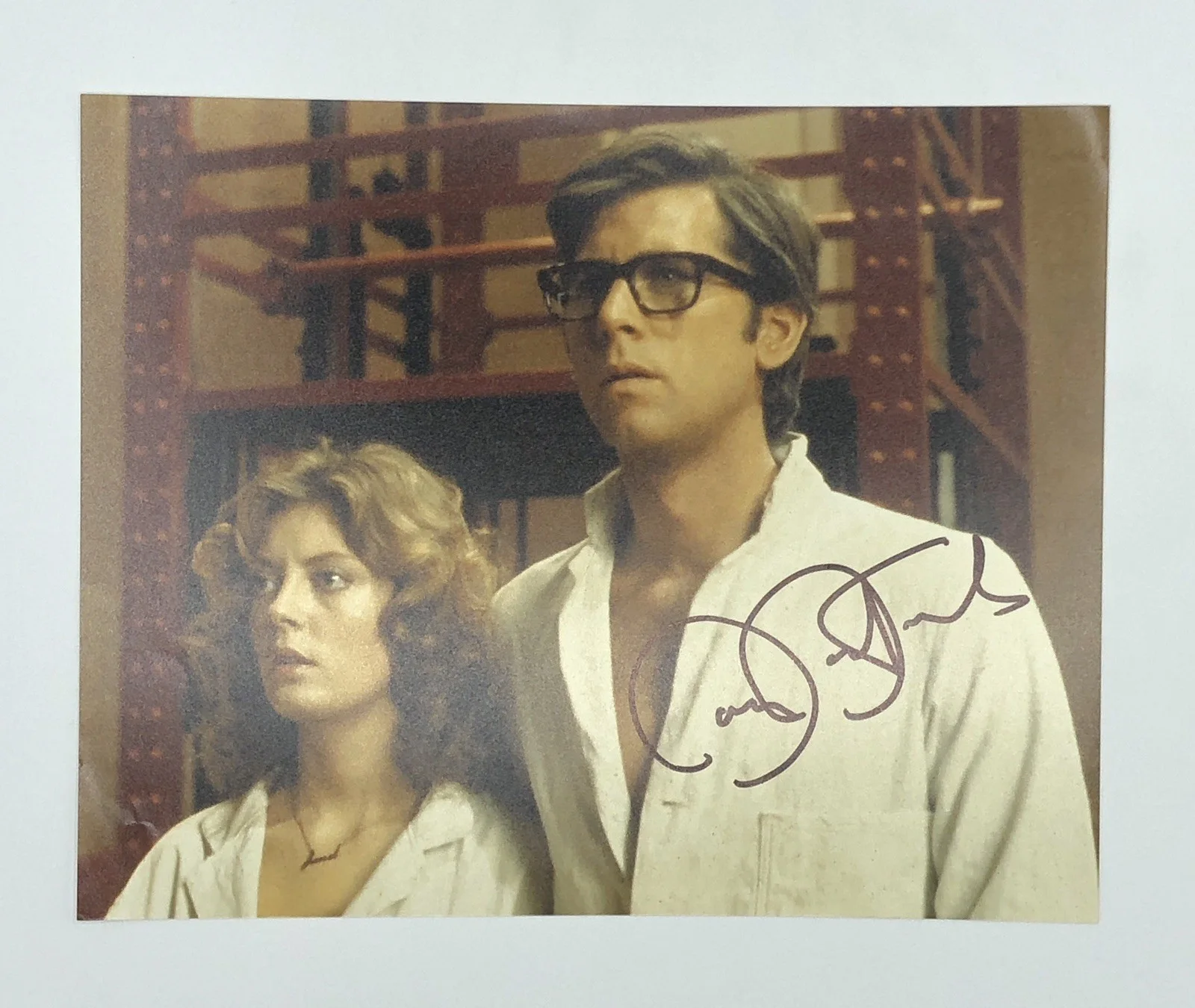 Barry Bostwick — Barry Bostwick Signed 8x10 Photo RHPS Brad Majors w/ Susan Sarandon COA