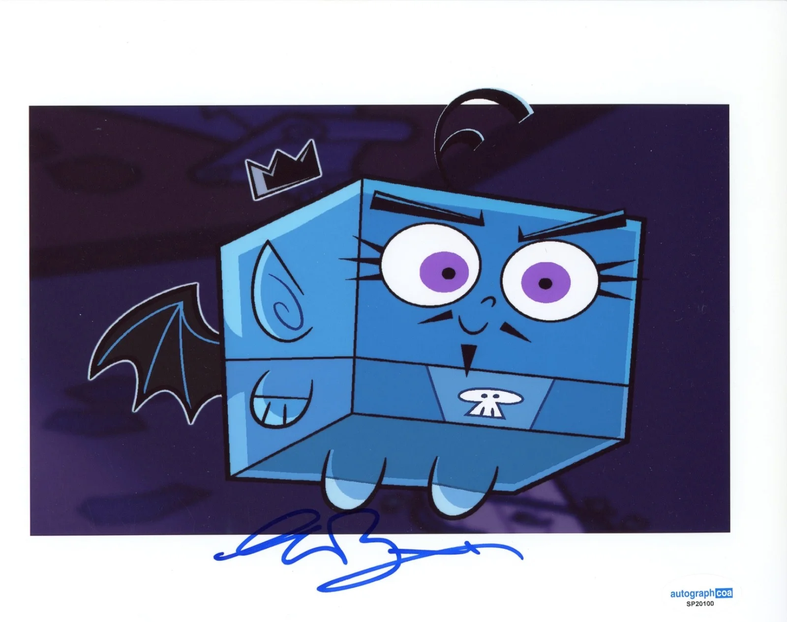 ERIC BAUZA — Eric Bauza "The Fairly OddParents" Signed Autograph 8X10 Photo 'Foop' ACOA COA