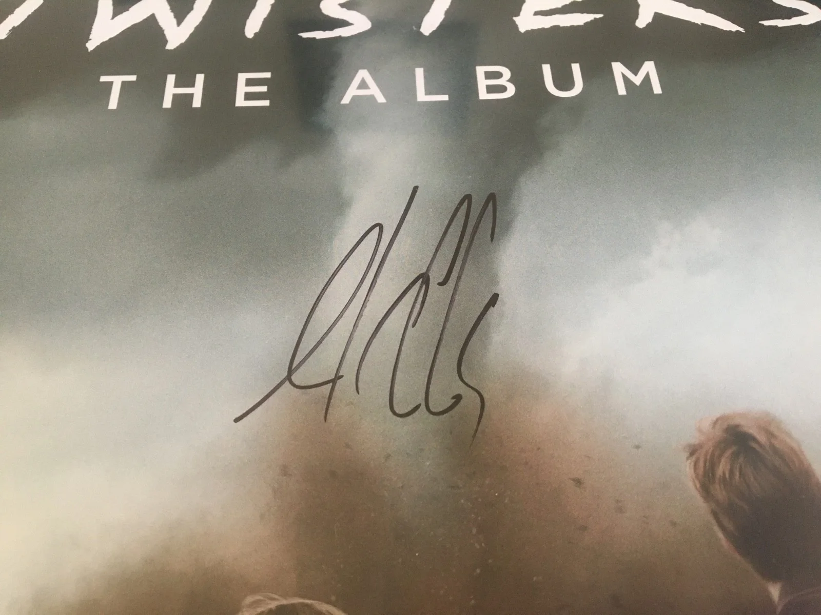 Luke Combs Twisters Album Signed Vinyl Record BECKETT BAS COA NICE AUTOGRAPH, image 2