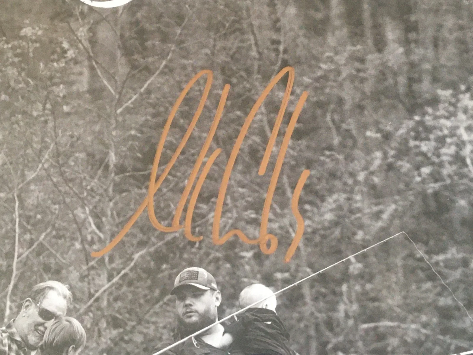 Luke Combs Fathers & Sons Signed Vinyl Record BECKETT BAS COA NICE AUTOGRAPH, image 2