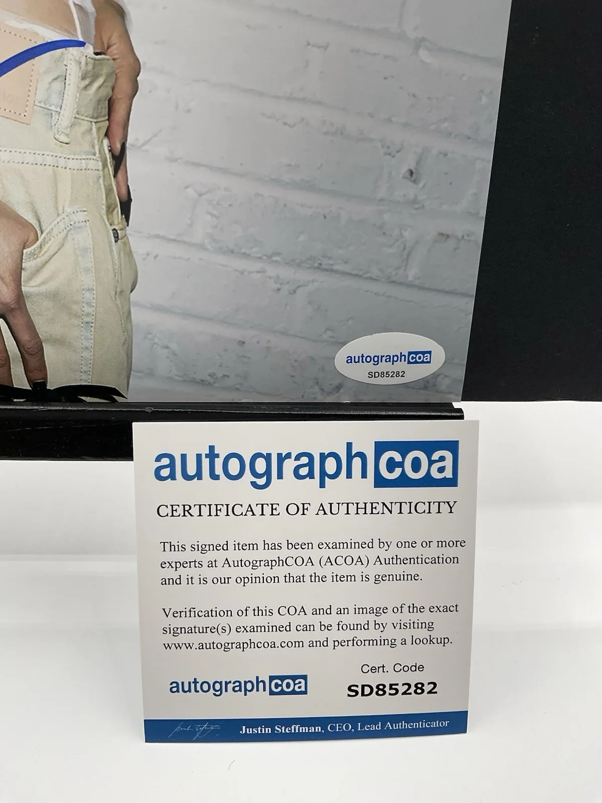 Chase Sui Wonders — Chase Sui Wonders signed photo The Studio signed photo Sexy signed 8x10 ACOA, изображение 3