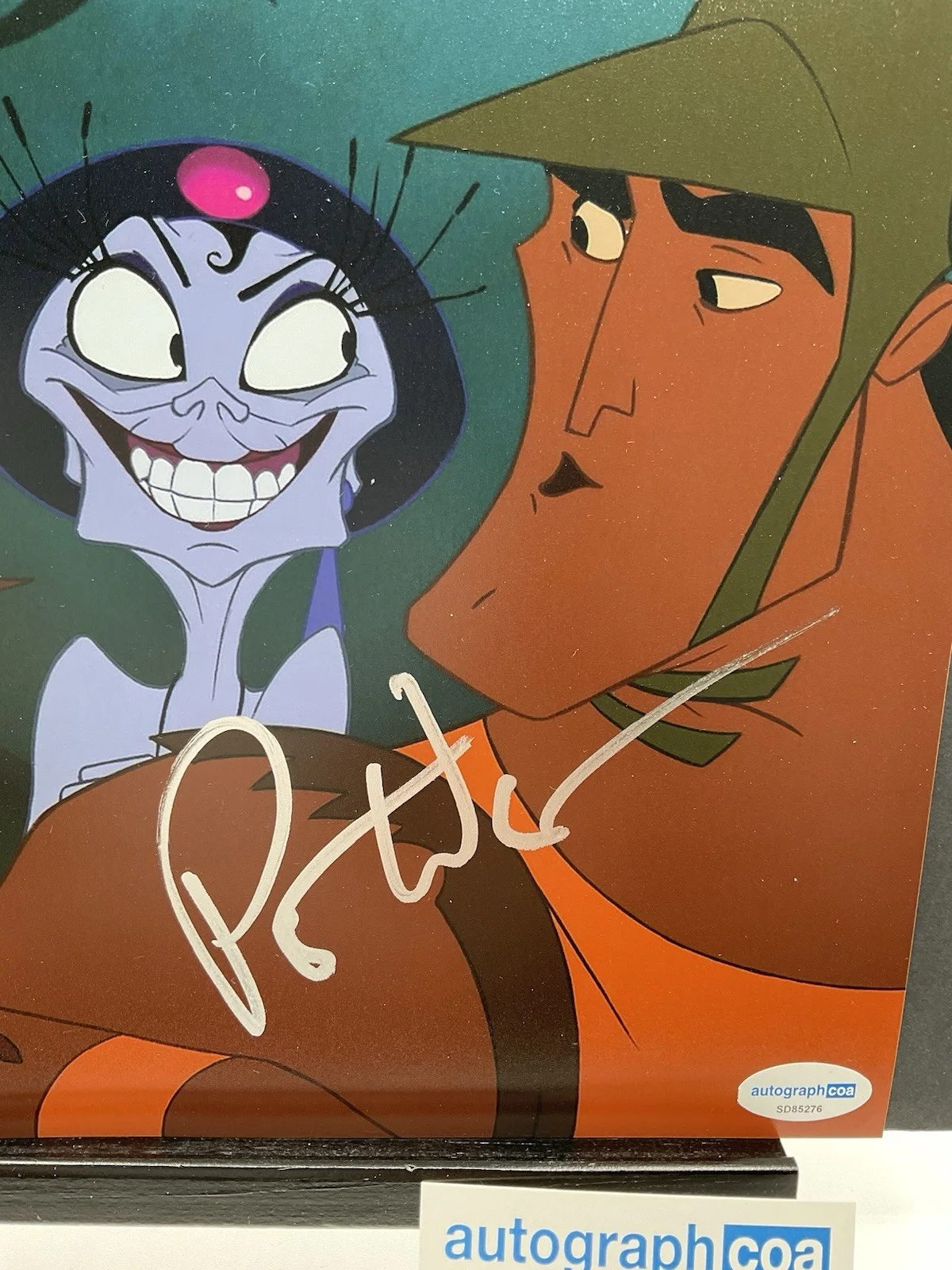 Patrick Warburton — Patrick Warburton signed photo Emperors New Groove signed 8x10 ACOA Kronk signed, изображение 2