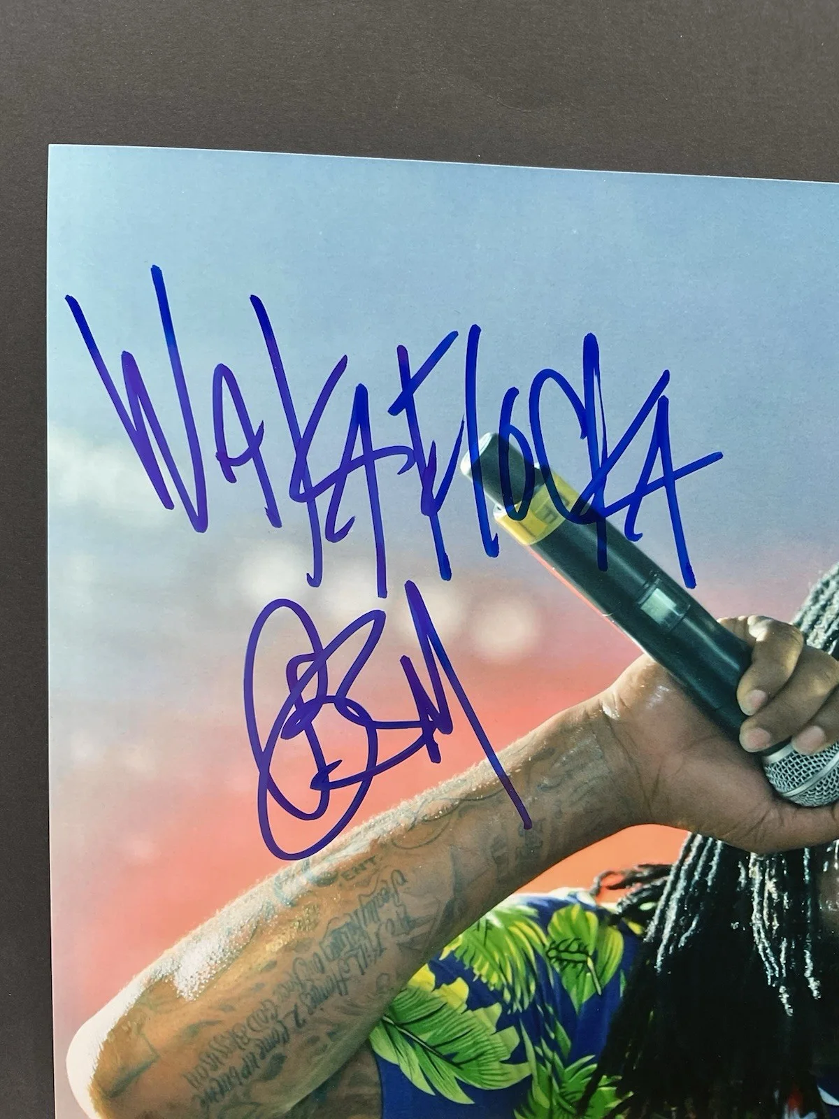 Waka Flocka Flame — Waka Flocka Flame signed photo ACOA Rap signed 8x10 Music O Let's Do It No Hands, изображение 2