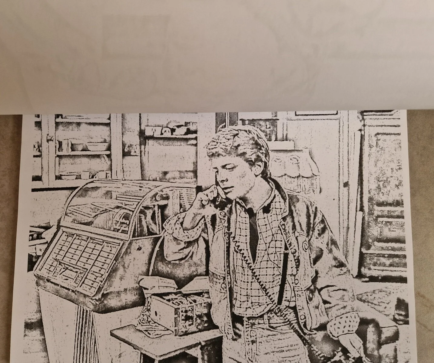 Rare vintage Back to the future colouring coloring book USA been on display, image 4