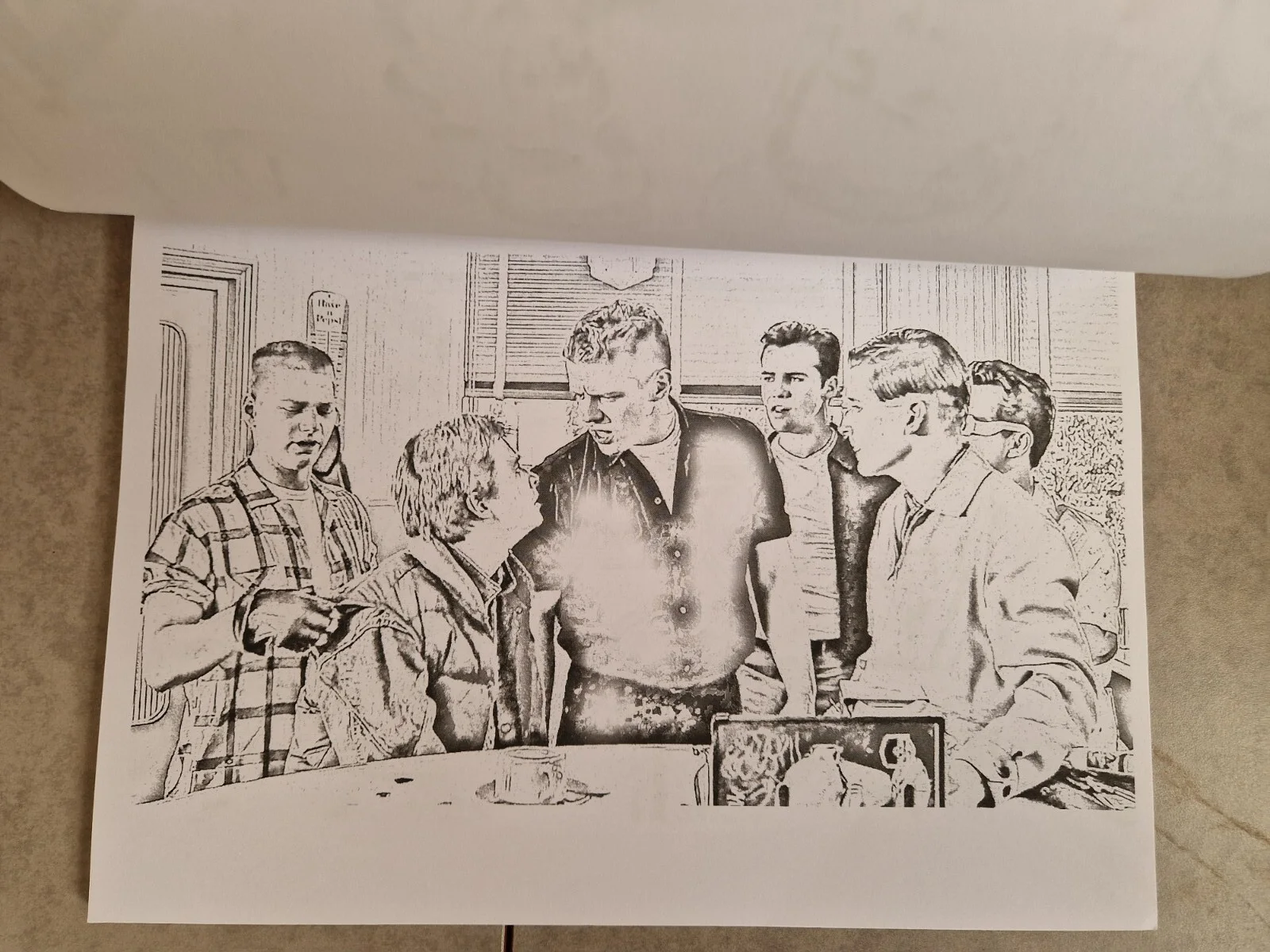 Rare vintage Back to the future colouring coloring book USA been on display, image 5