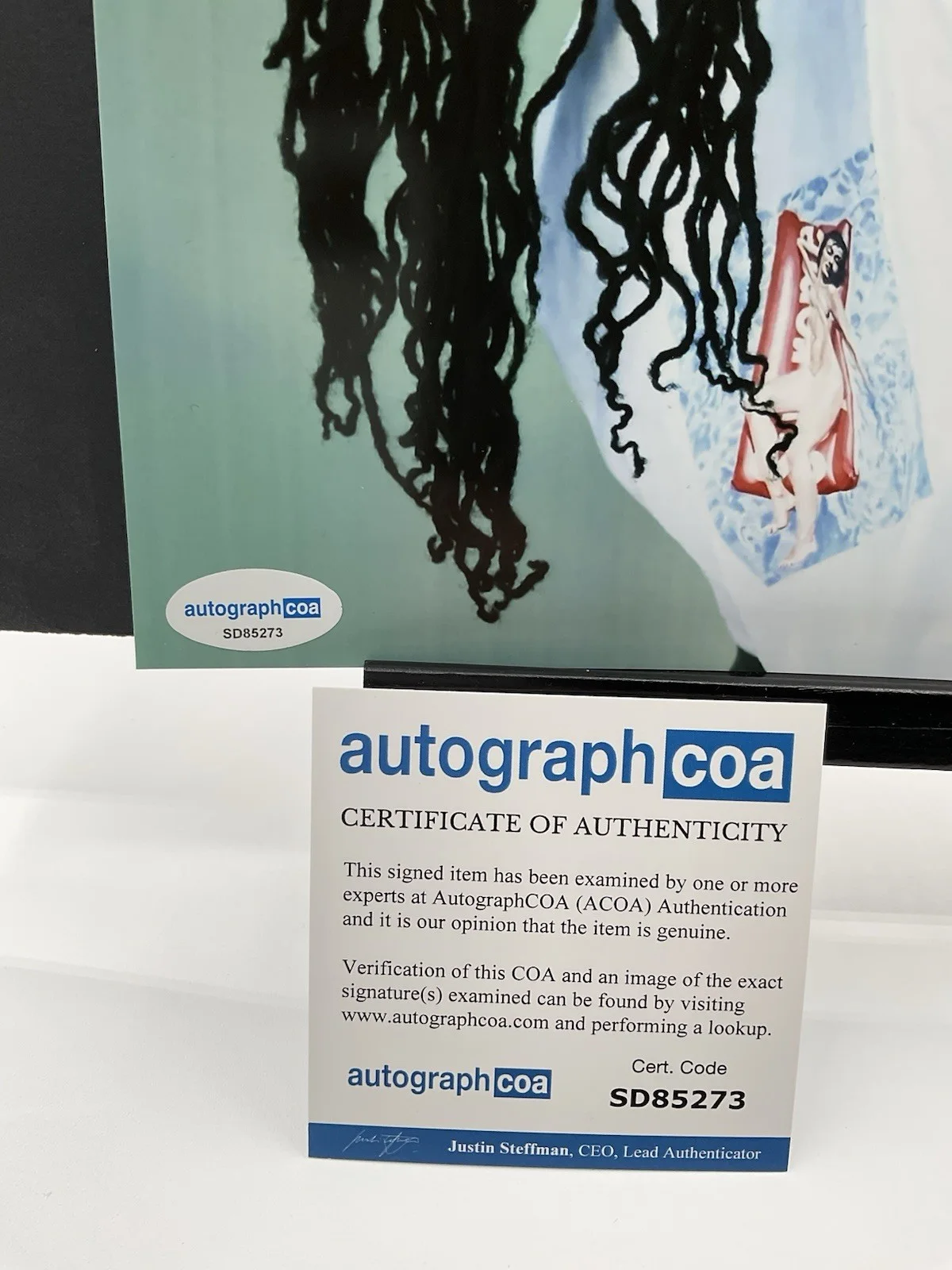 Waka Flocka Flame — Waka Flocka Flame signed photo ACOA Rap signed 8x10 Music O Let's Do It No Hands, image 3