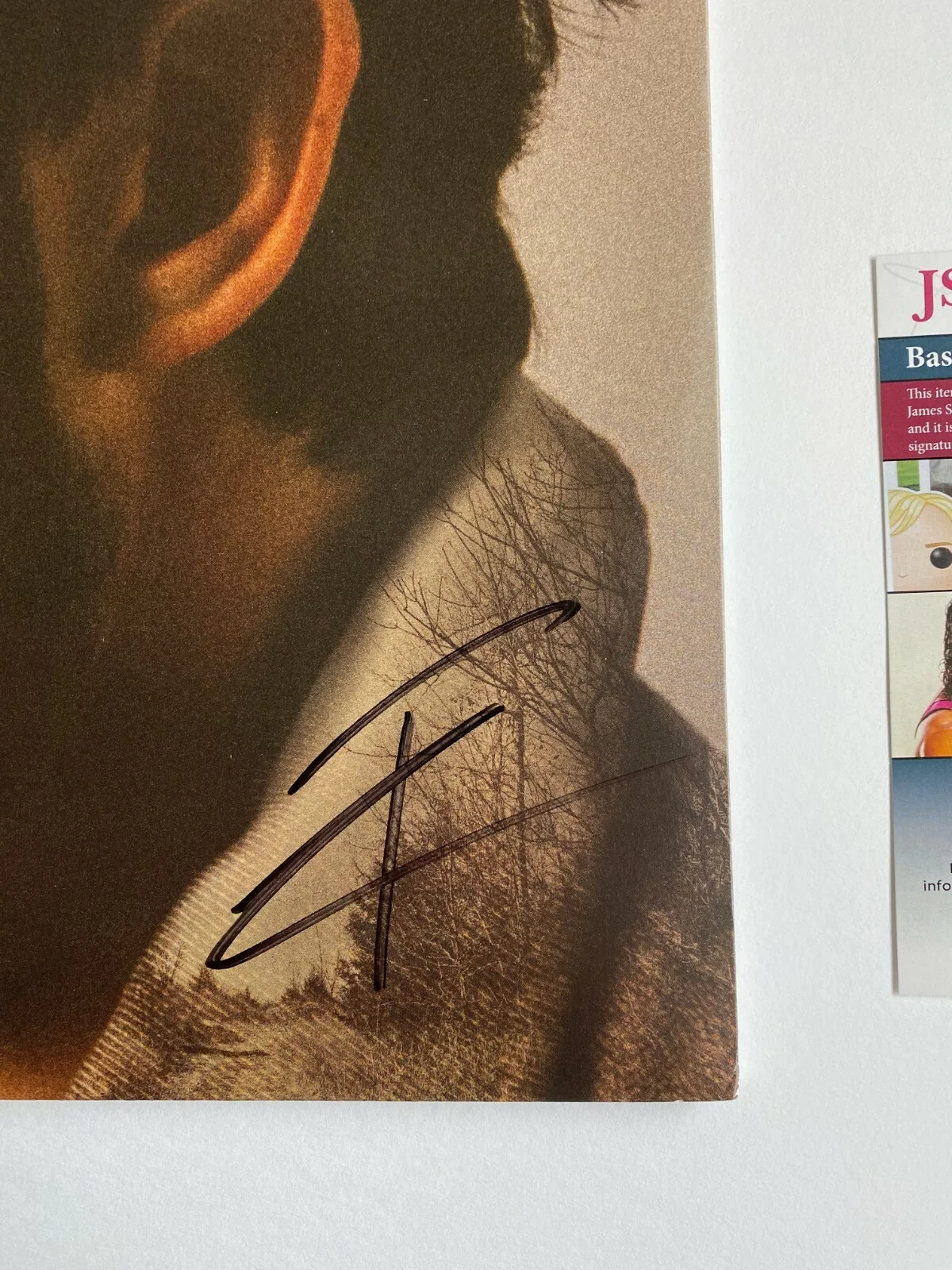 THOMAS RHETT SIGNED CENTER POINT ROAD VINYL ALBUM LP AUTOGRAPH JSA COA, изображение 2