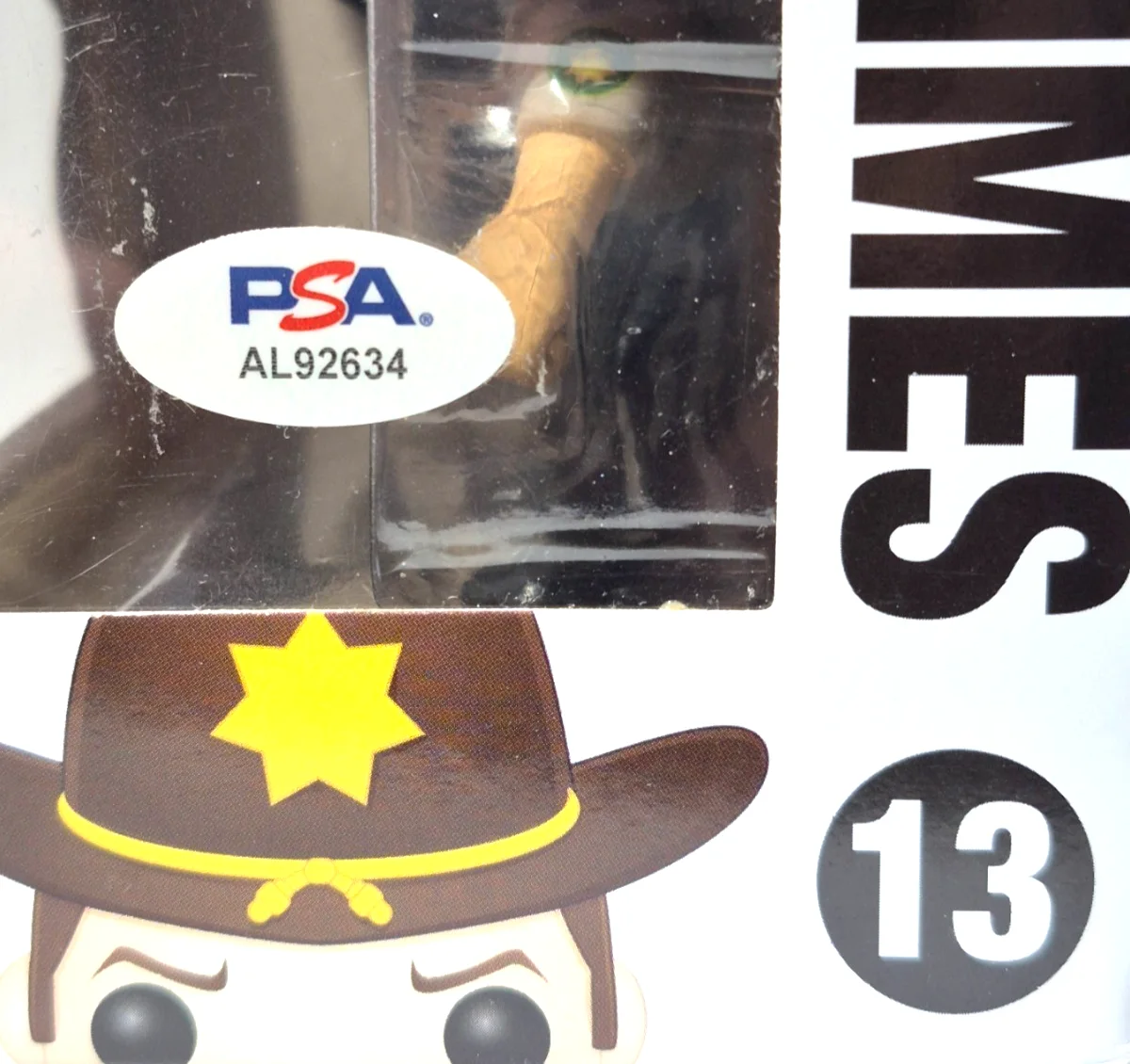 Andrew Lincoln — ANDREW LINCOLN SIGNED AUTOGRAPH THE WALKING DEAD RICK GRIMES FUNKO POP PSA COA, изображение 5