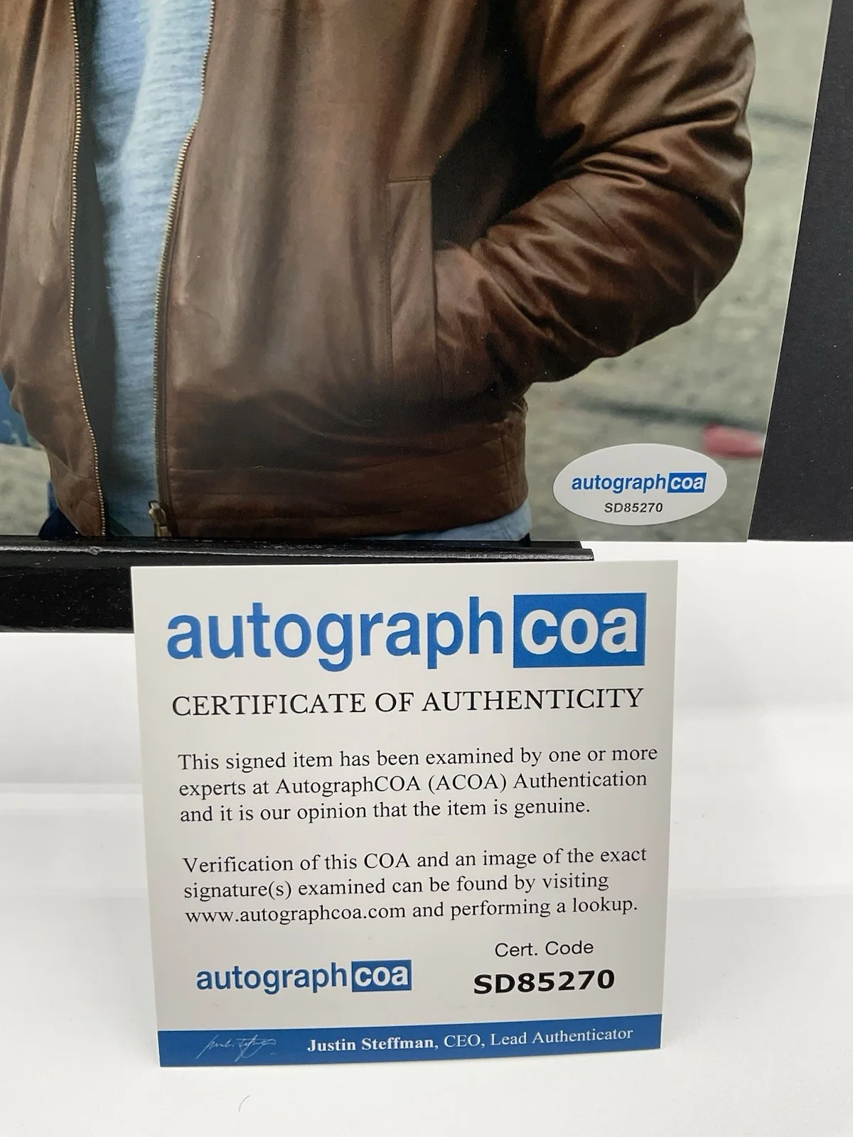 Mark Wahlberg — Mark Wahlberg signed photo Spenser Confidential signed 8x10 ACOA Wahlberg auto, изображение 3