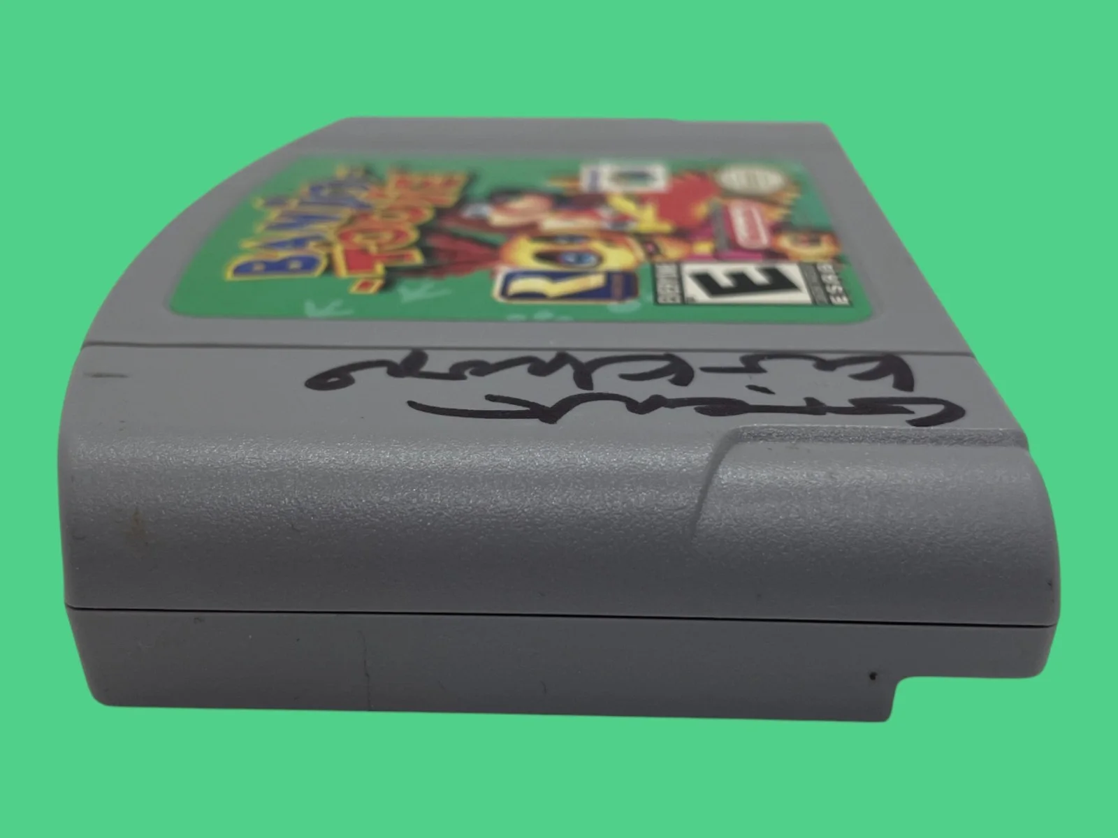 Grant Kirkhope — Grant Kirkhope Signed N64 Game Cartridge Banjo Tooie Composer Autograph JSA COA, image 5