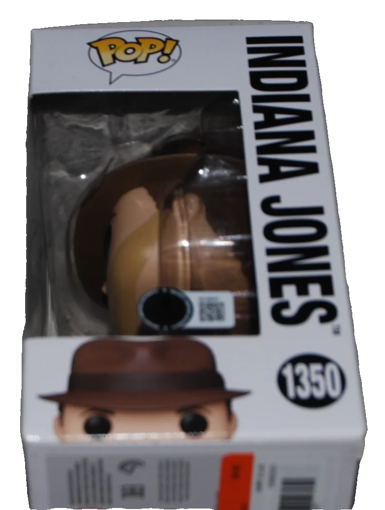HARRISON FORD signed (INDIANA JONES) Funko pop #1350 BECKETT BAS AE38947, image 3